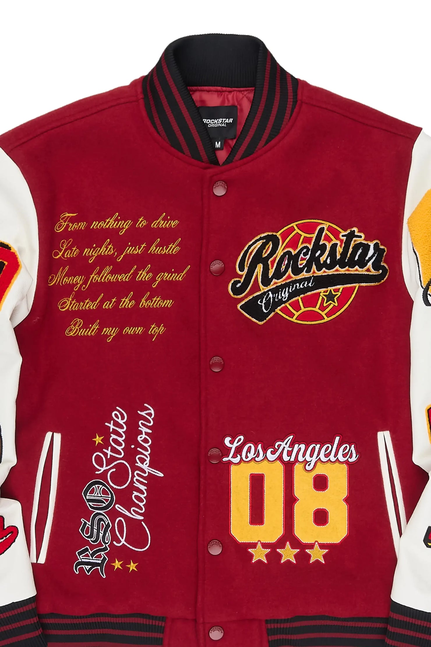 Griffith Red Varsity Jacket