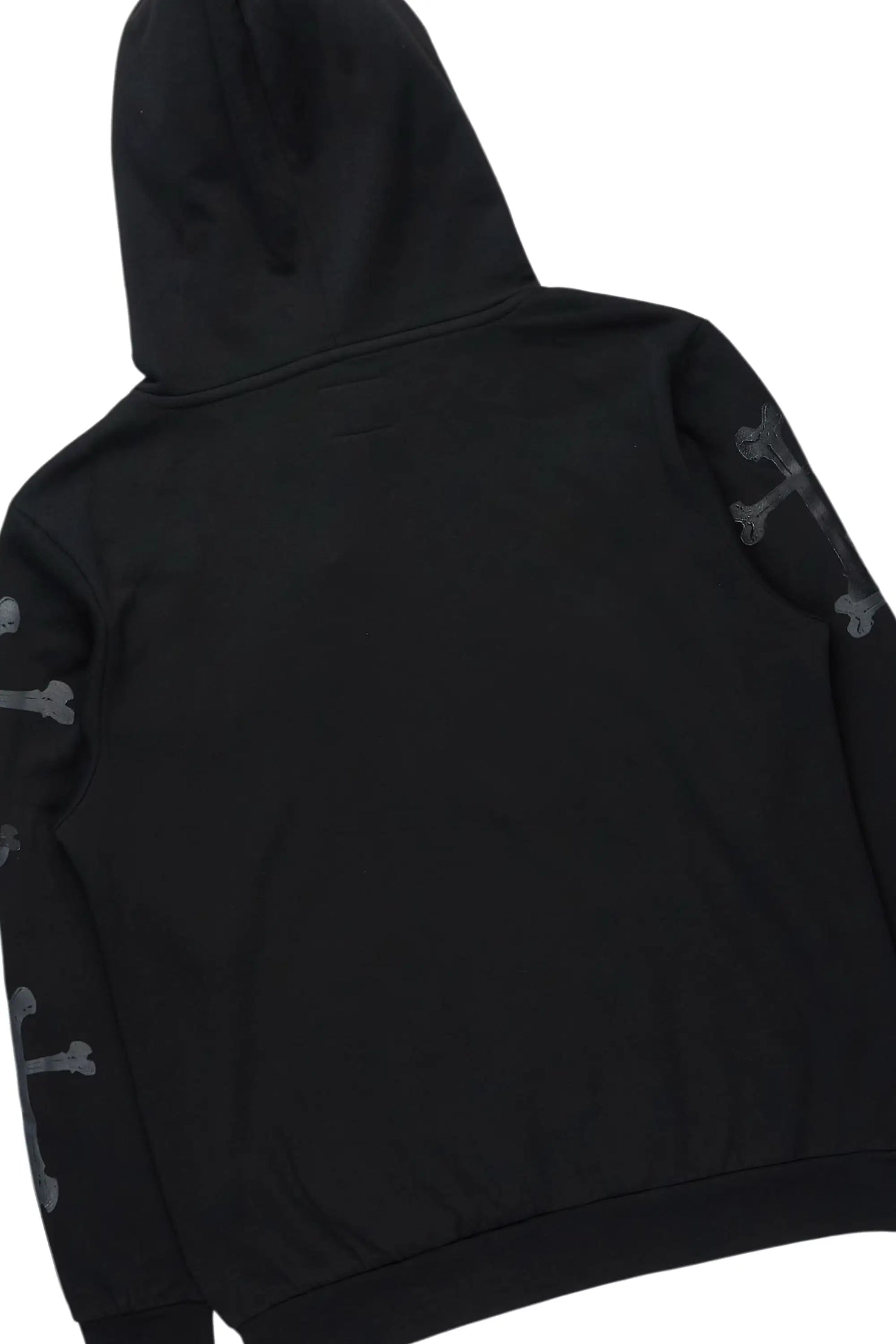 Olivier Black Hoodie/Stacked Flare Track Set