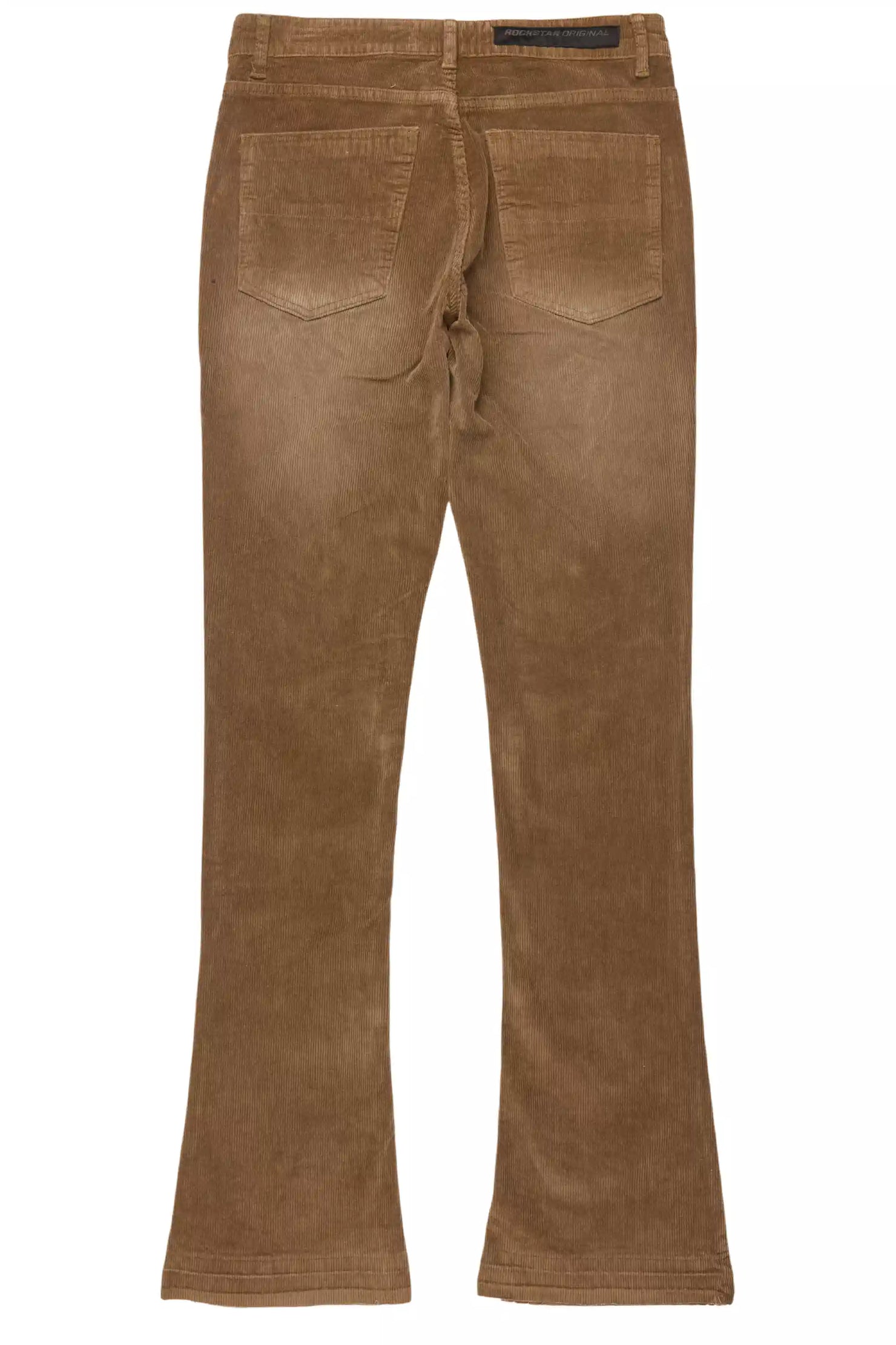 Sevyn Brown Stacked Flare Corduroy Pant