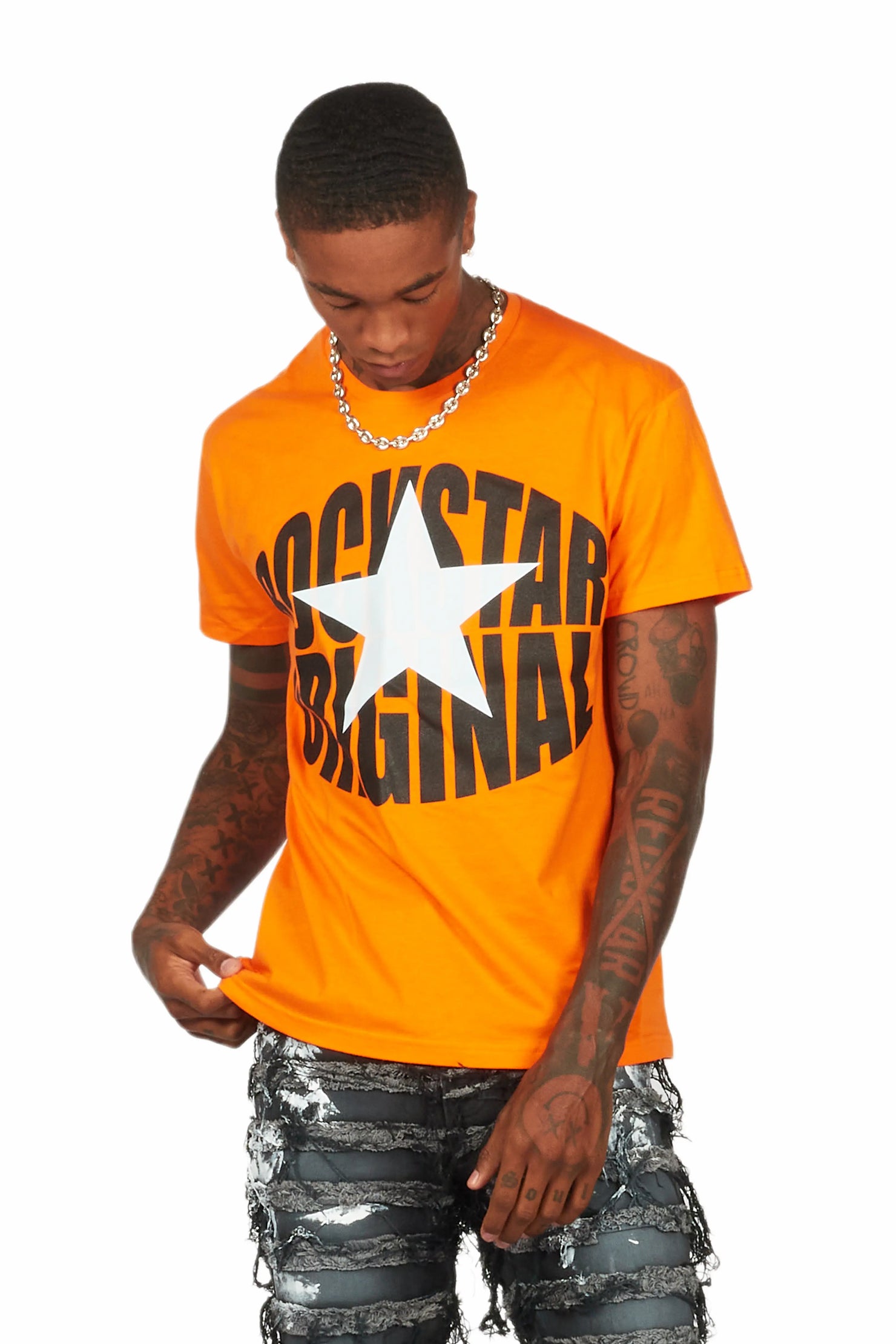 Ranger Orange/Black Graphic T-Shirt