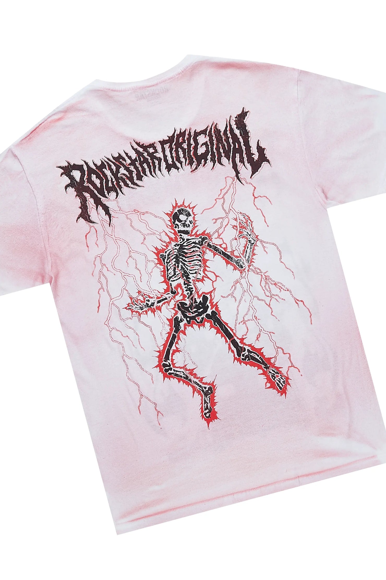 Deathrow Red T-Shirt/Stacked Flare Pant Set