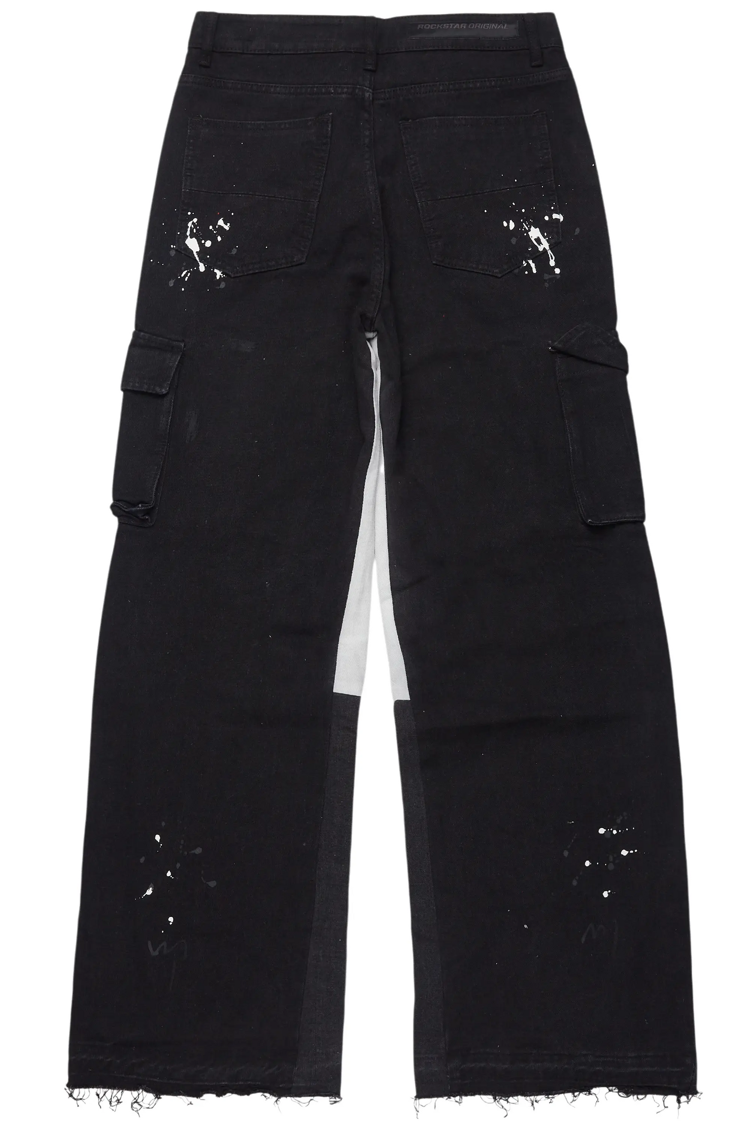 Dallin Black Painter Baggy Cargo Jean