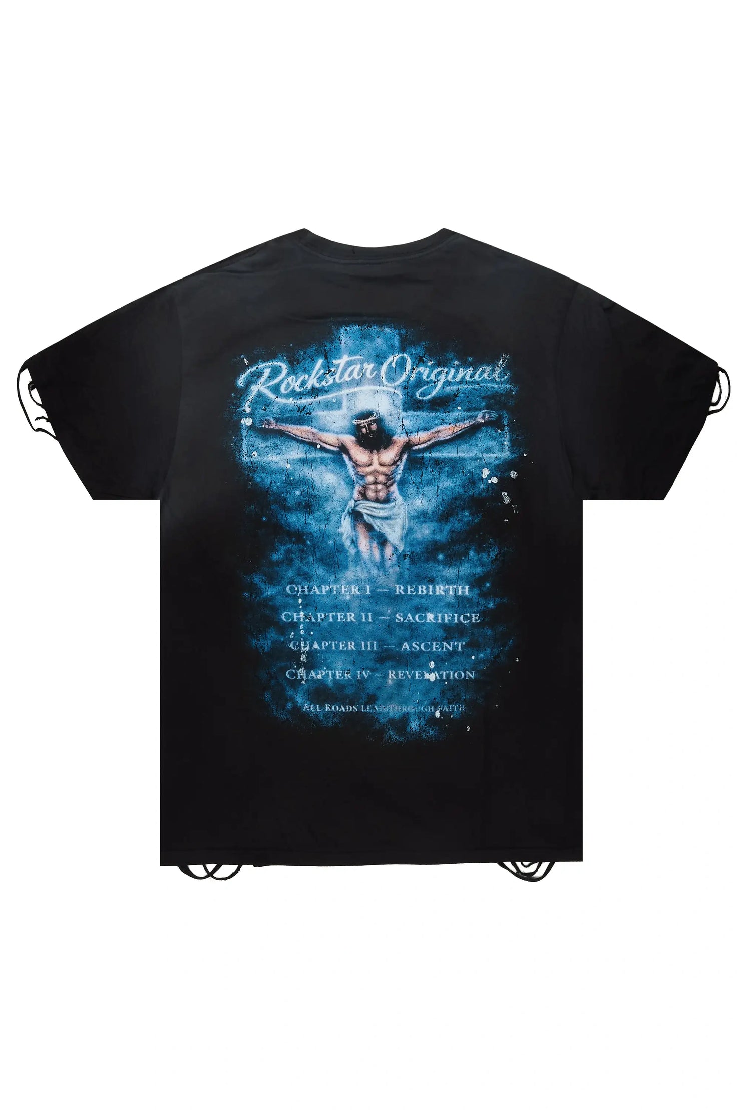 Cee Black Oversized Graphic T-Shirt