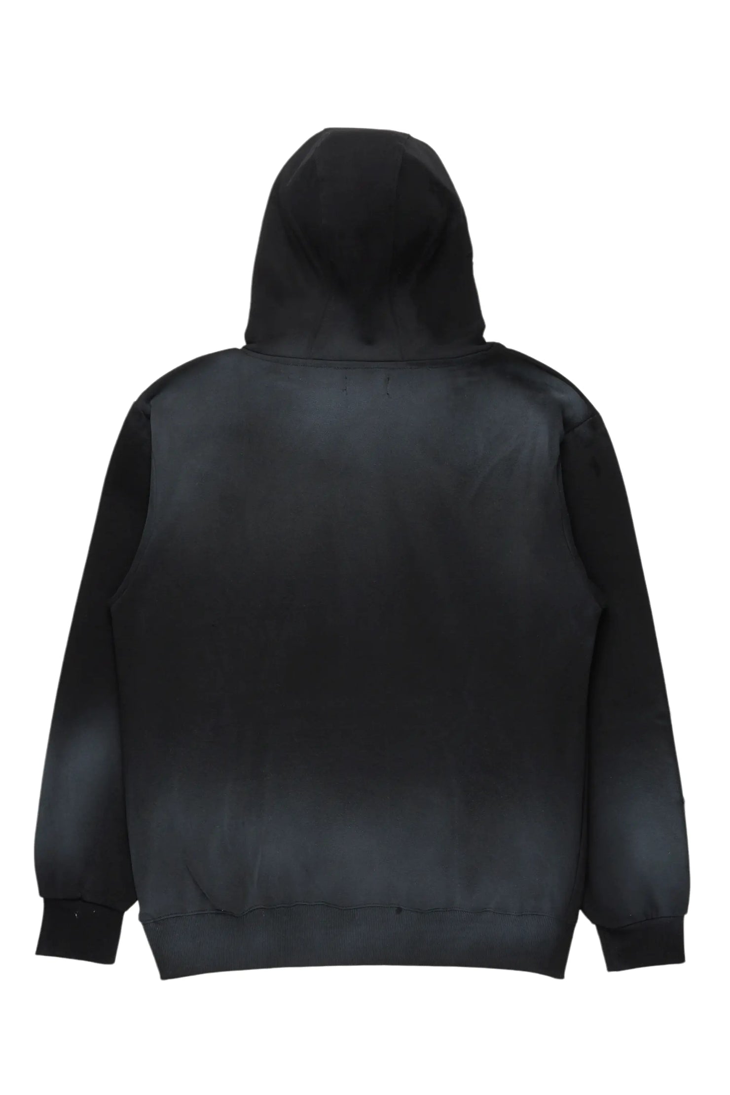 Baki Black Distressed Hoodie