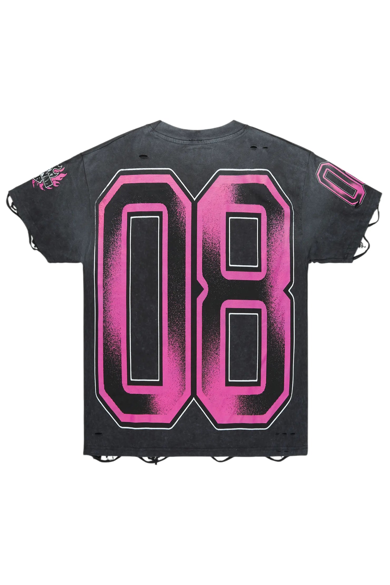 TaNeshia Black Graphic T-Shirt