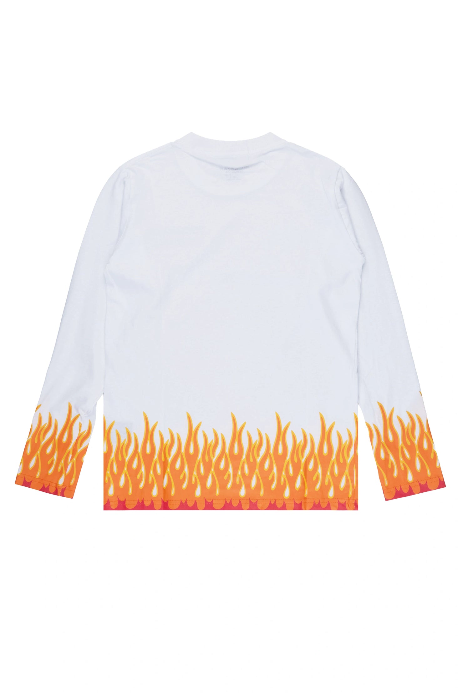 Boys Roeland White Graphic Long Sleeve T-Shirt