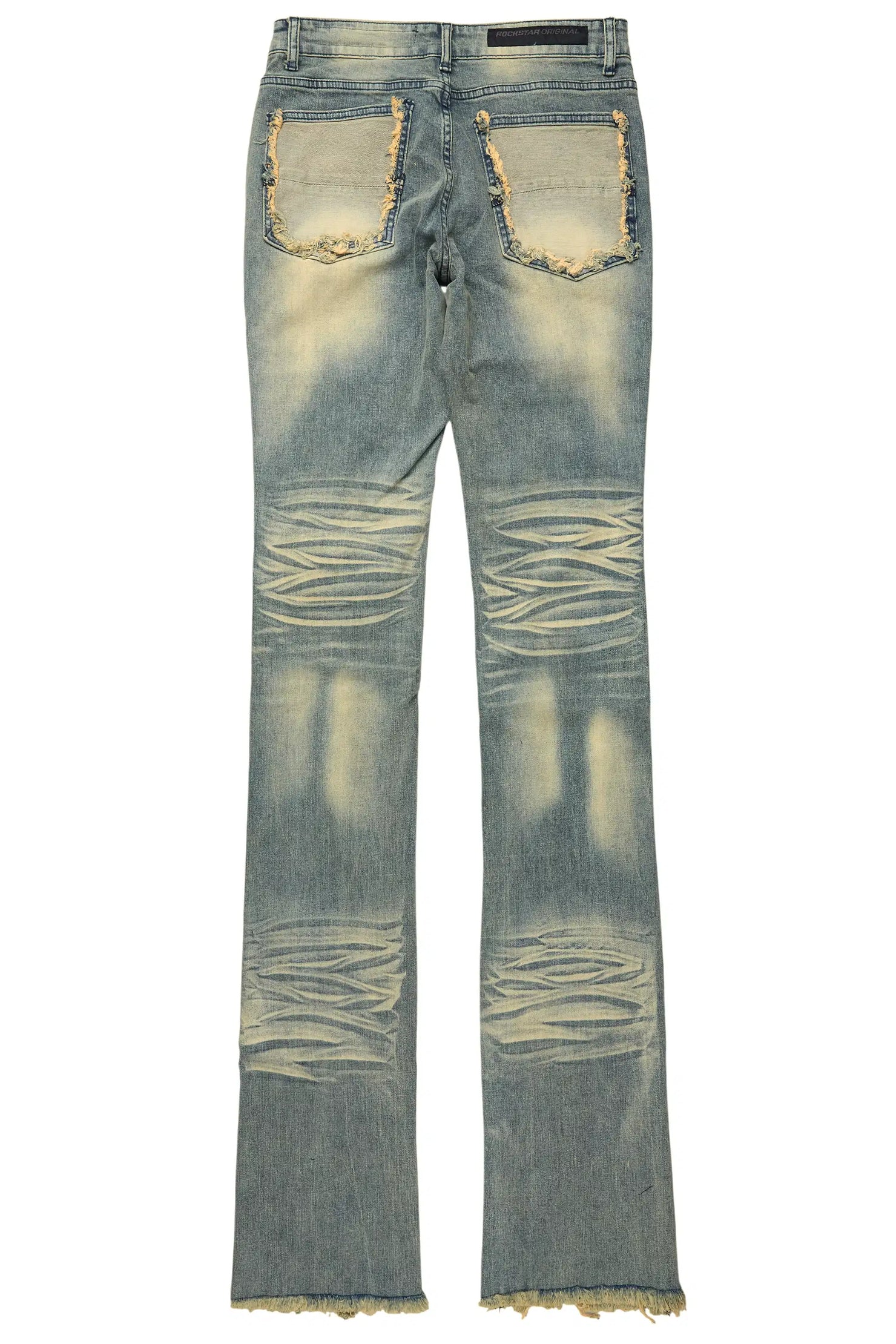 Petrus Tint Wash Super Stacked Flare Jean