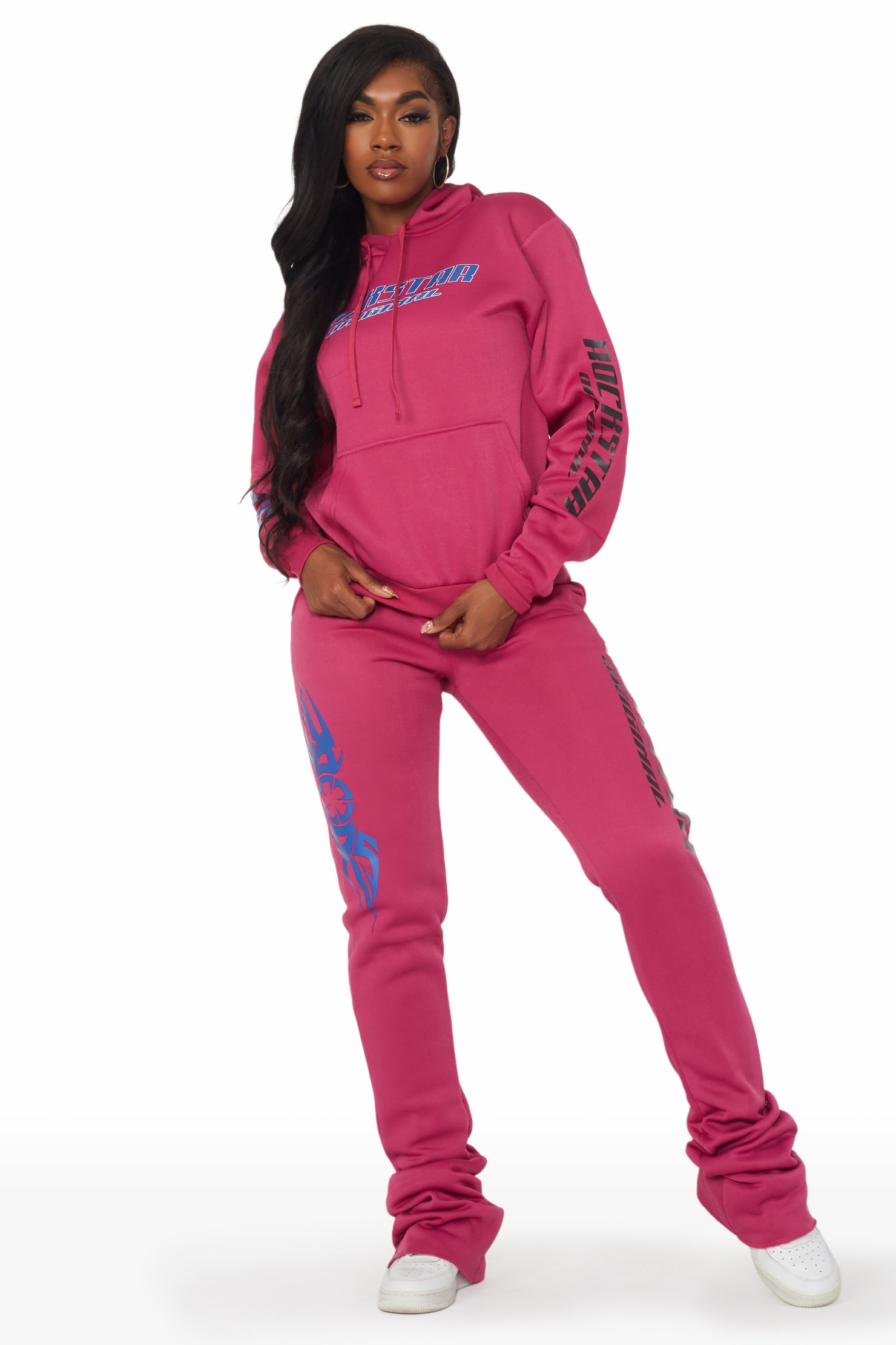 Wavley Fuchsia Super Stacked Trackset