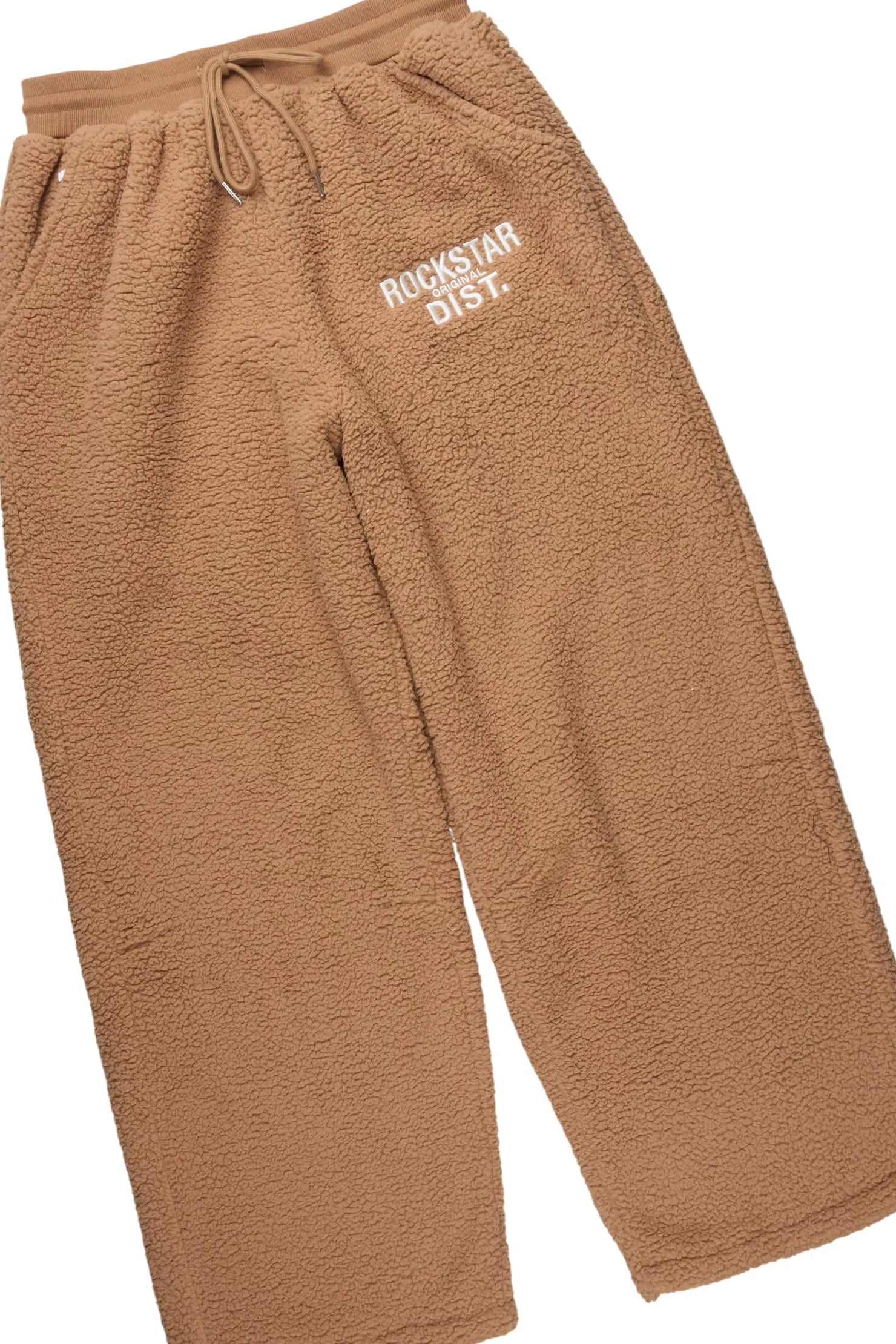 Nykeema Tan Sherpa Baggy Fit Track Set