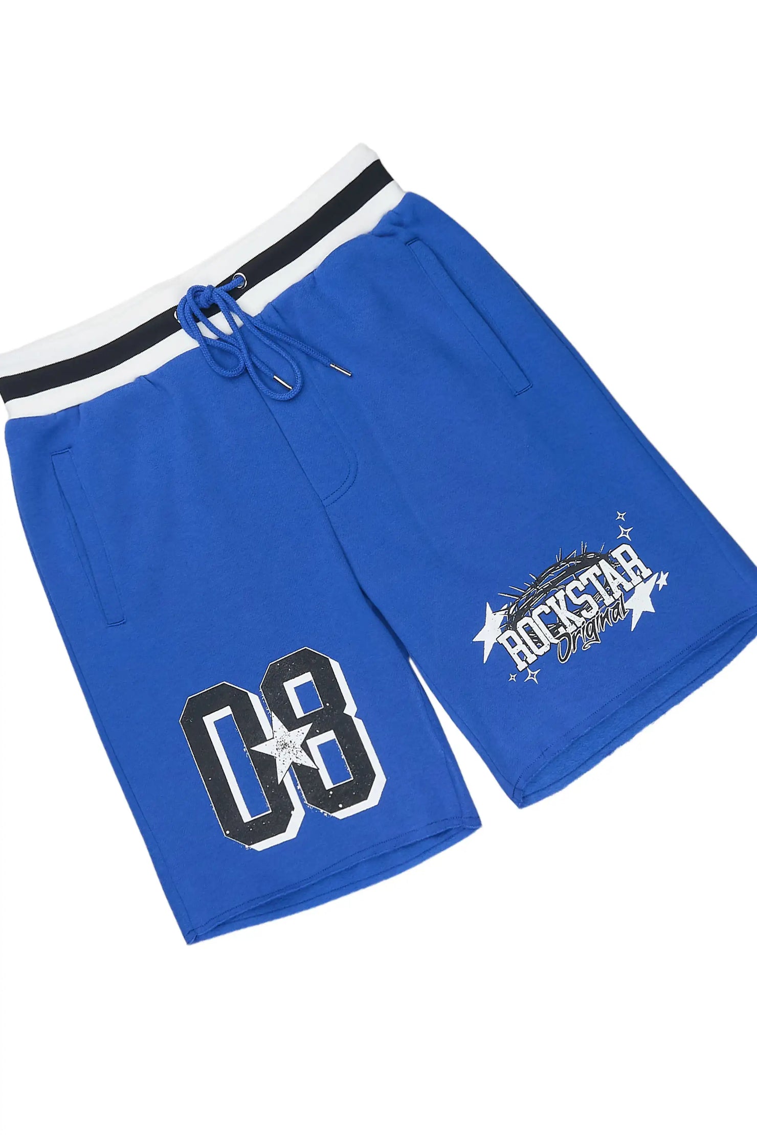 Allstar Royal/Black T-Shirt Short Set