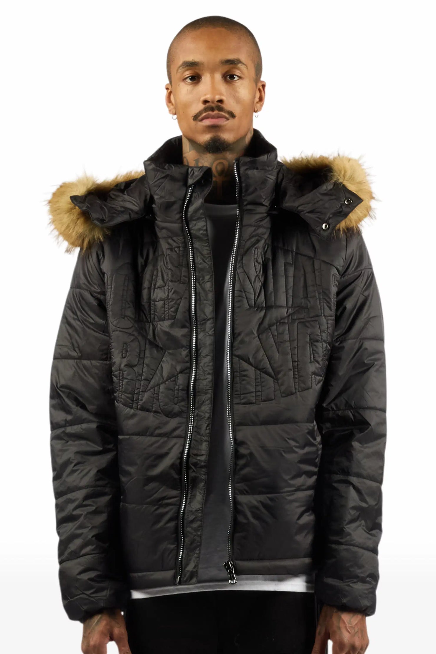 Chillwave Black Puffer Jacket