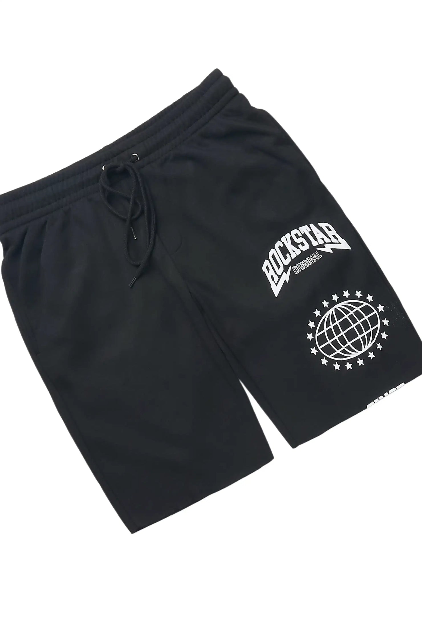 Stori Black/White T-Shirt/Short Set