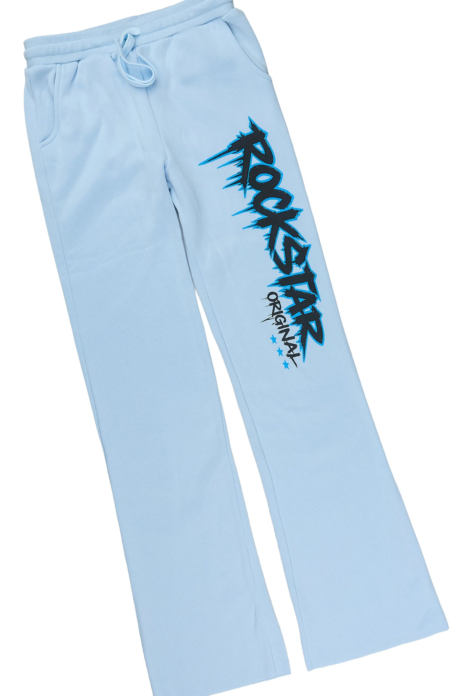 Boys Lance Baby Blue Stacked Hoodie Track Set