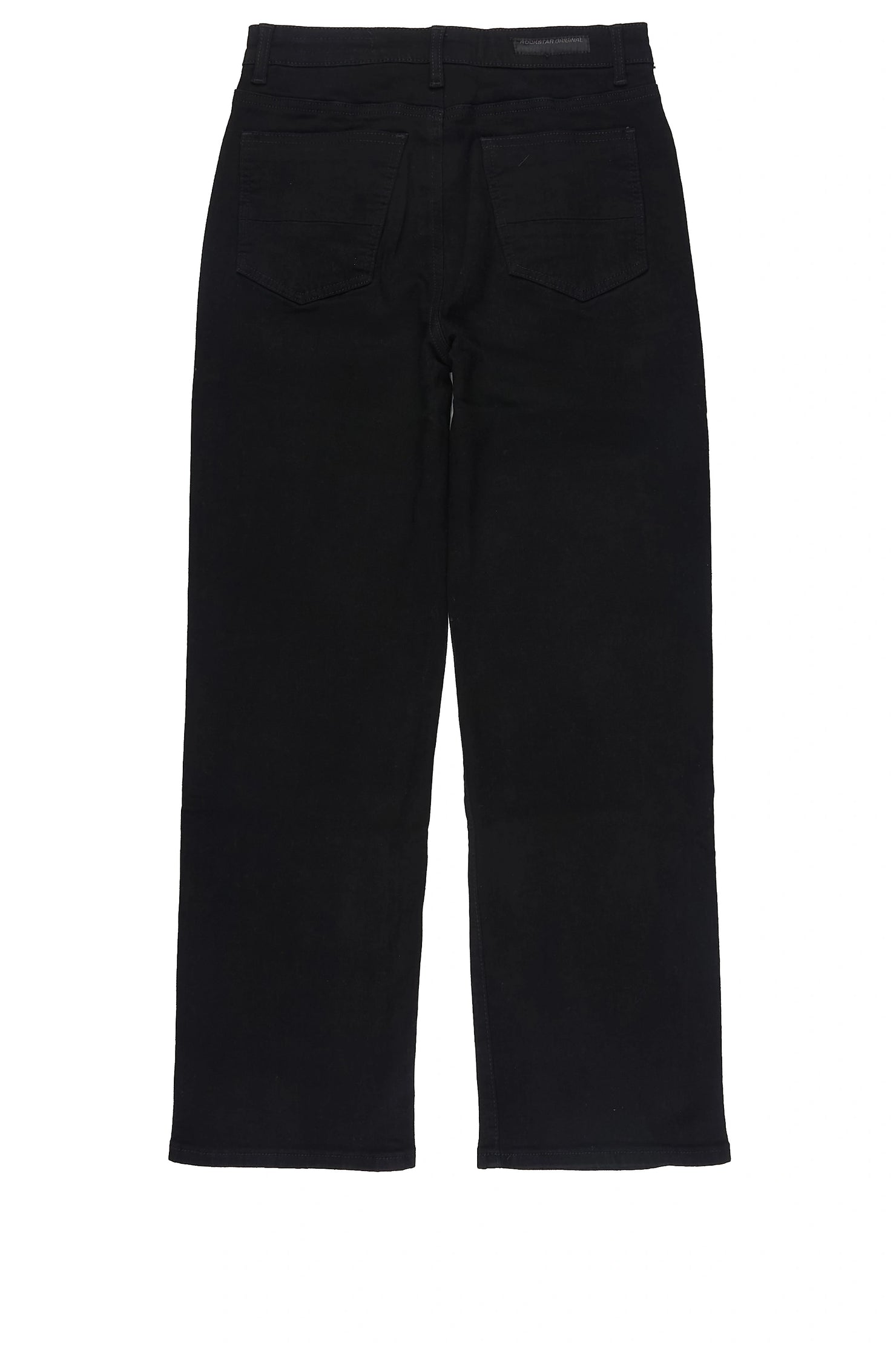 Boys Vicente Black Straight Fit Jean