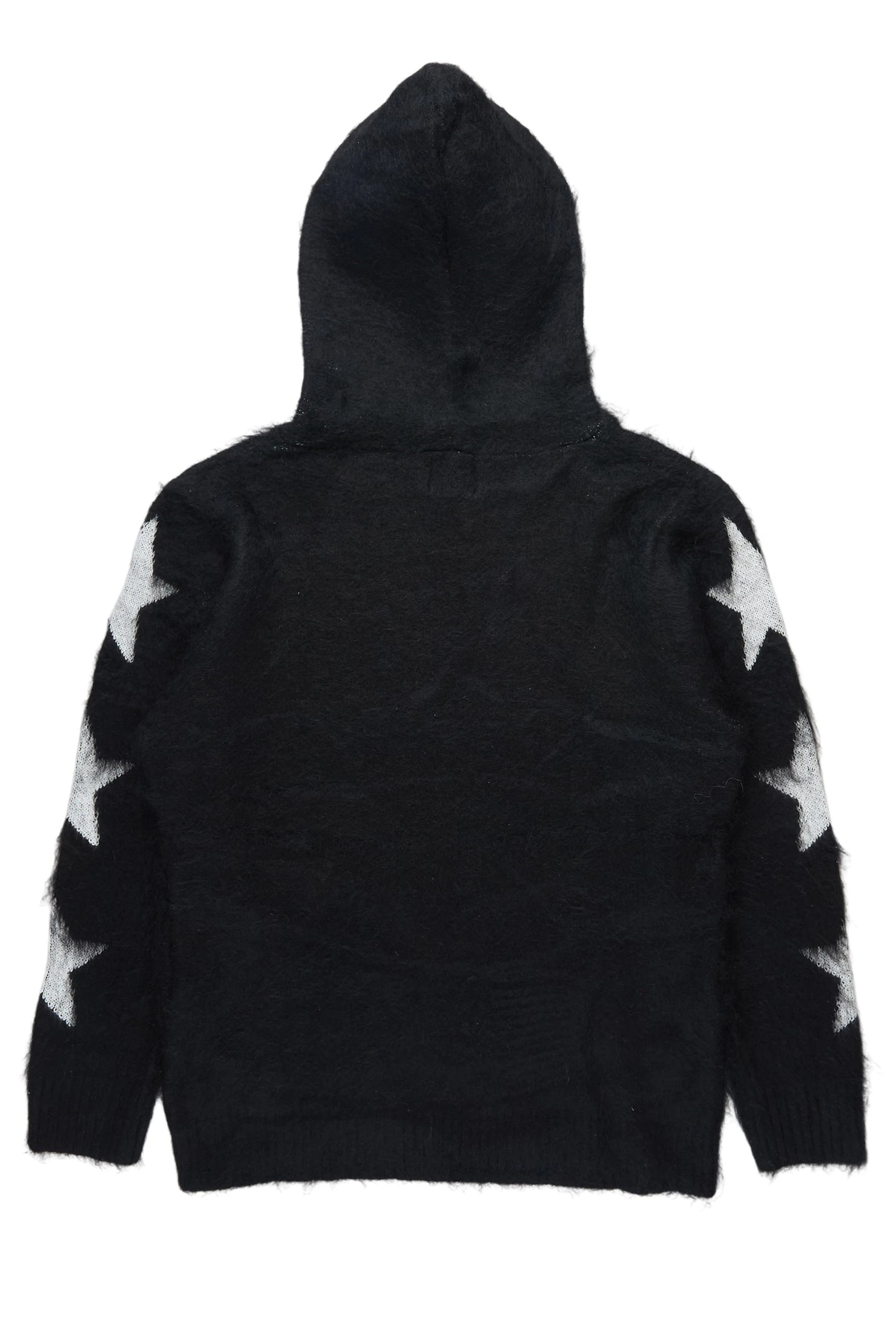 Allstar Black Mohair Graphic Hoodie