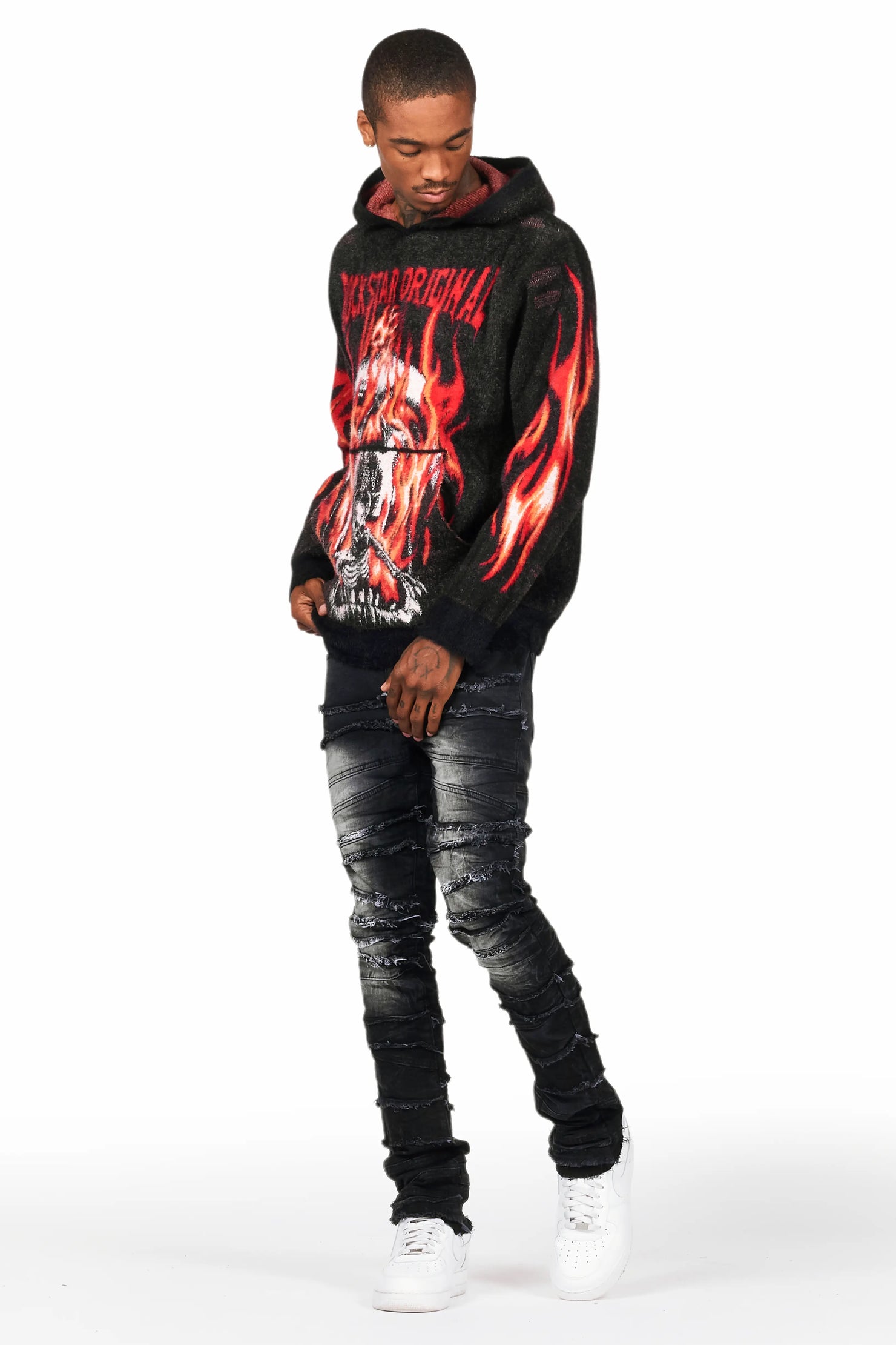 Franko Black Slim Fit Jean