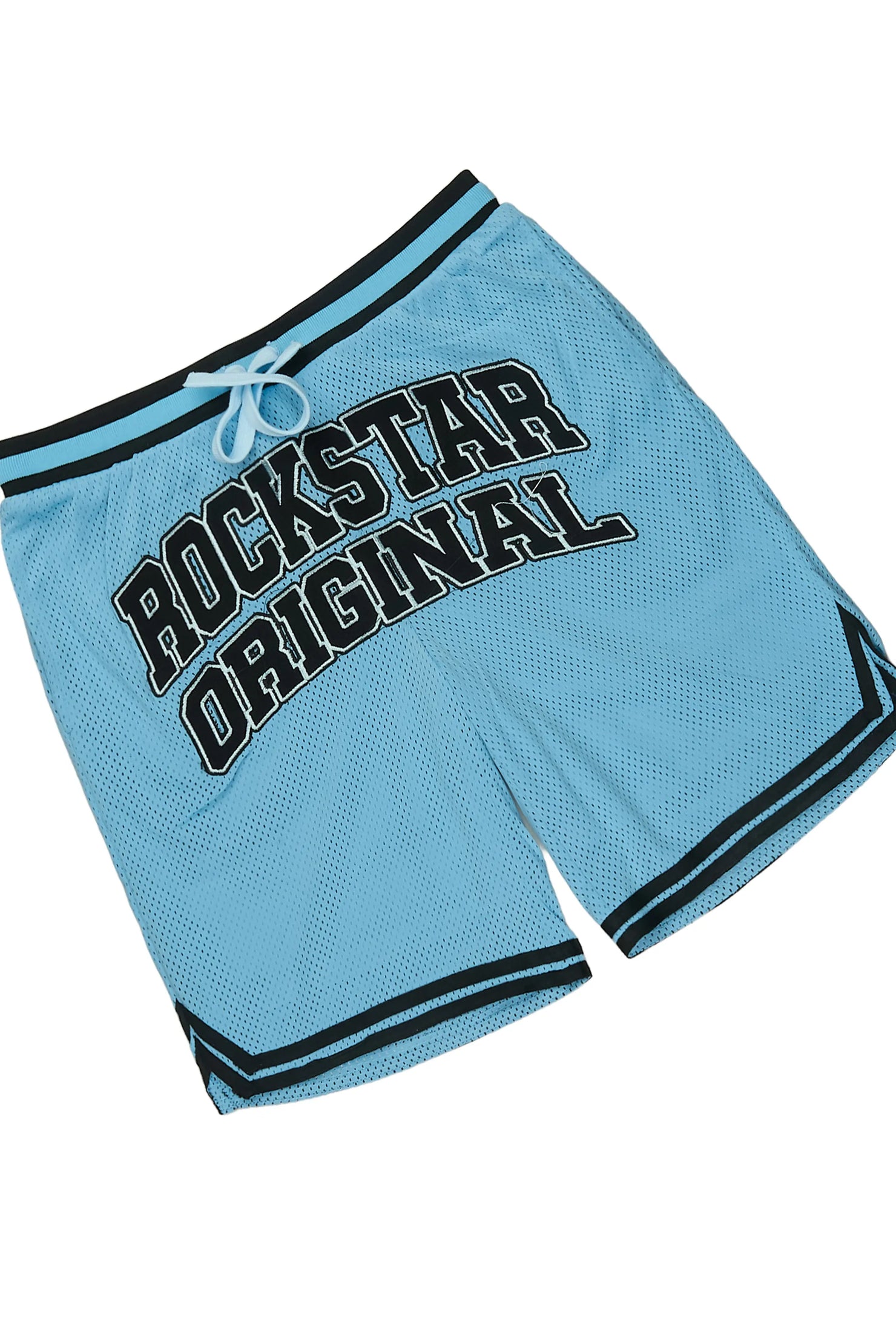 Boys Hooper Sky Blue Oversized T-Shirt/Short Set