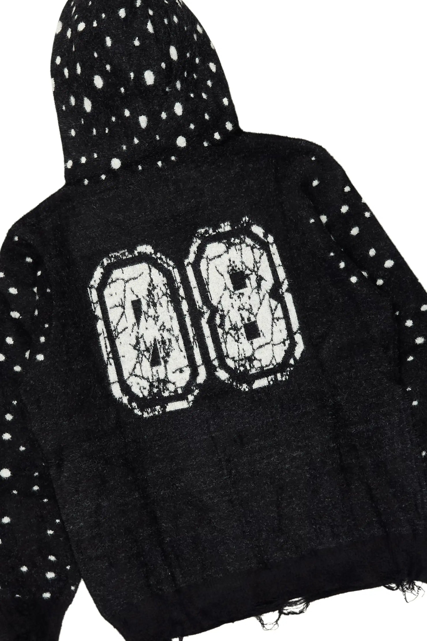 Peril Black Pearl Stone Hoodie Stacked Flare Track Set