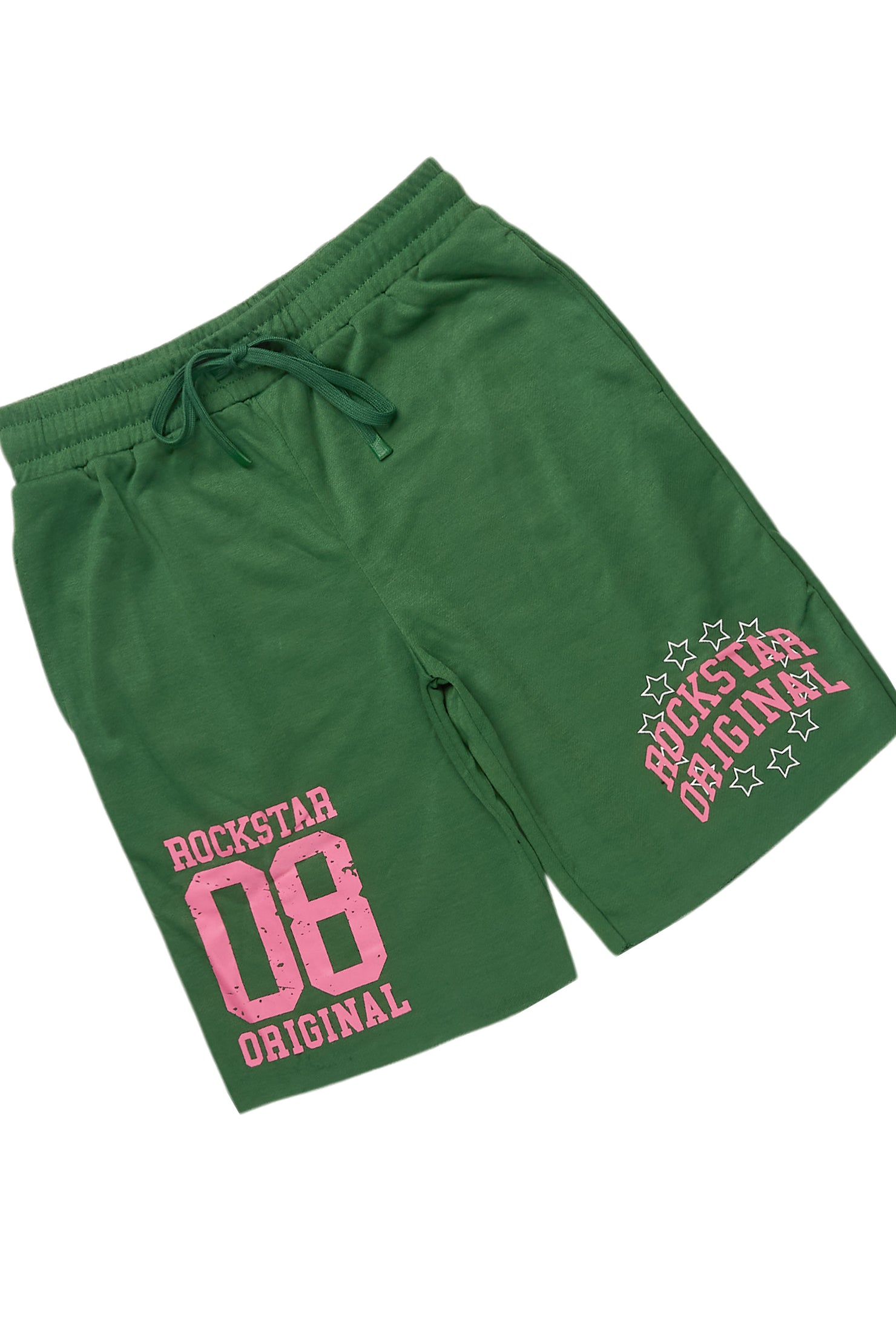 Ronnica Green T-Shirt Short Set