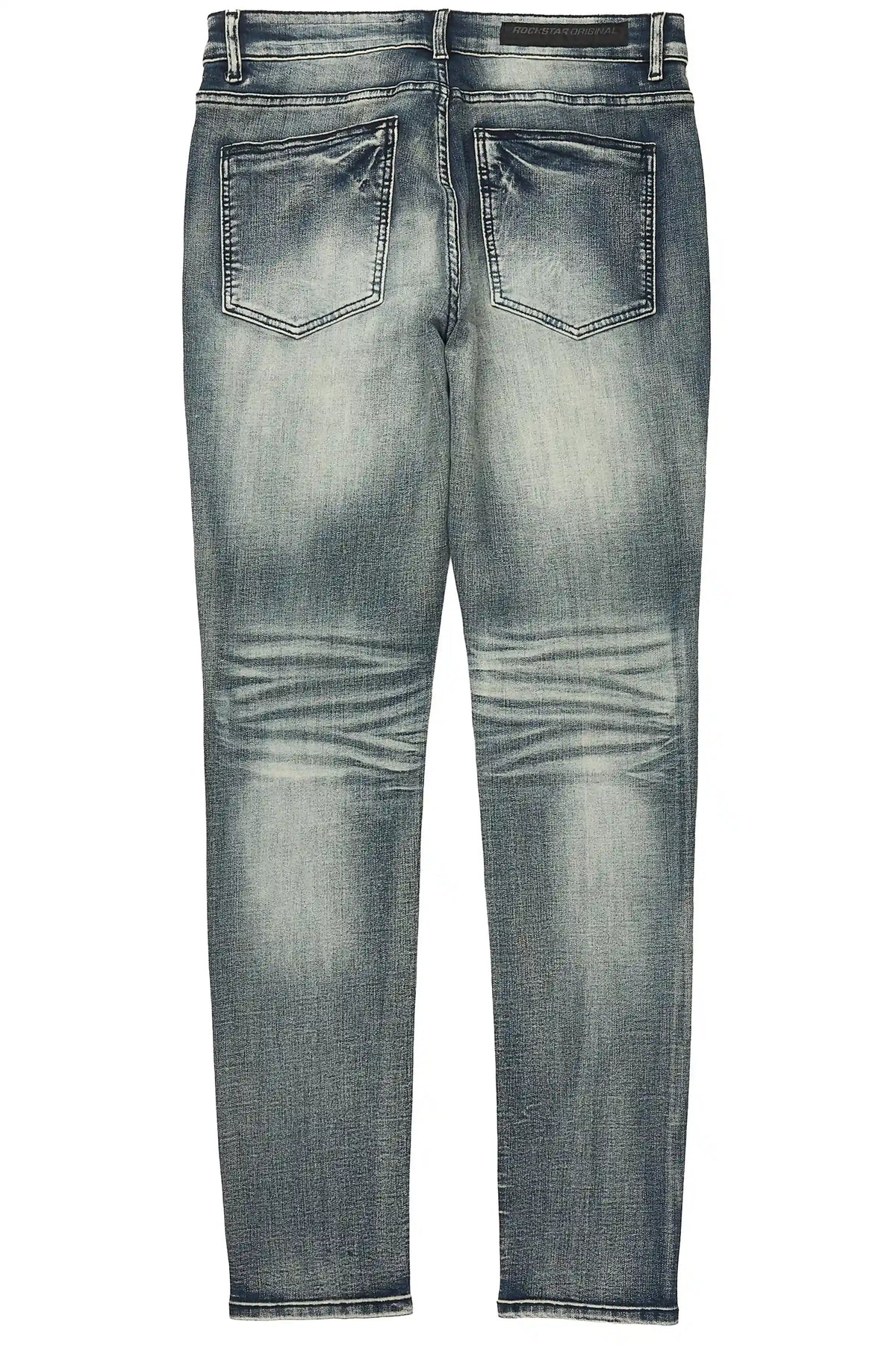 Macker Dark Blue Slim Fit Jean