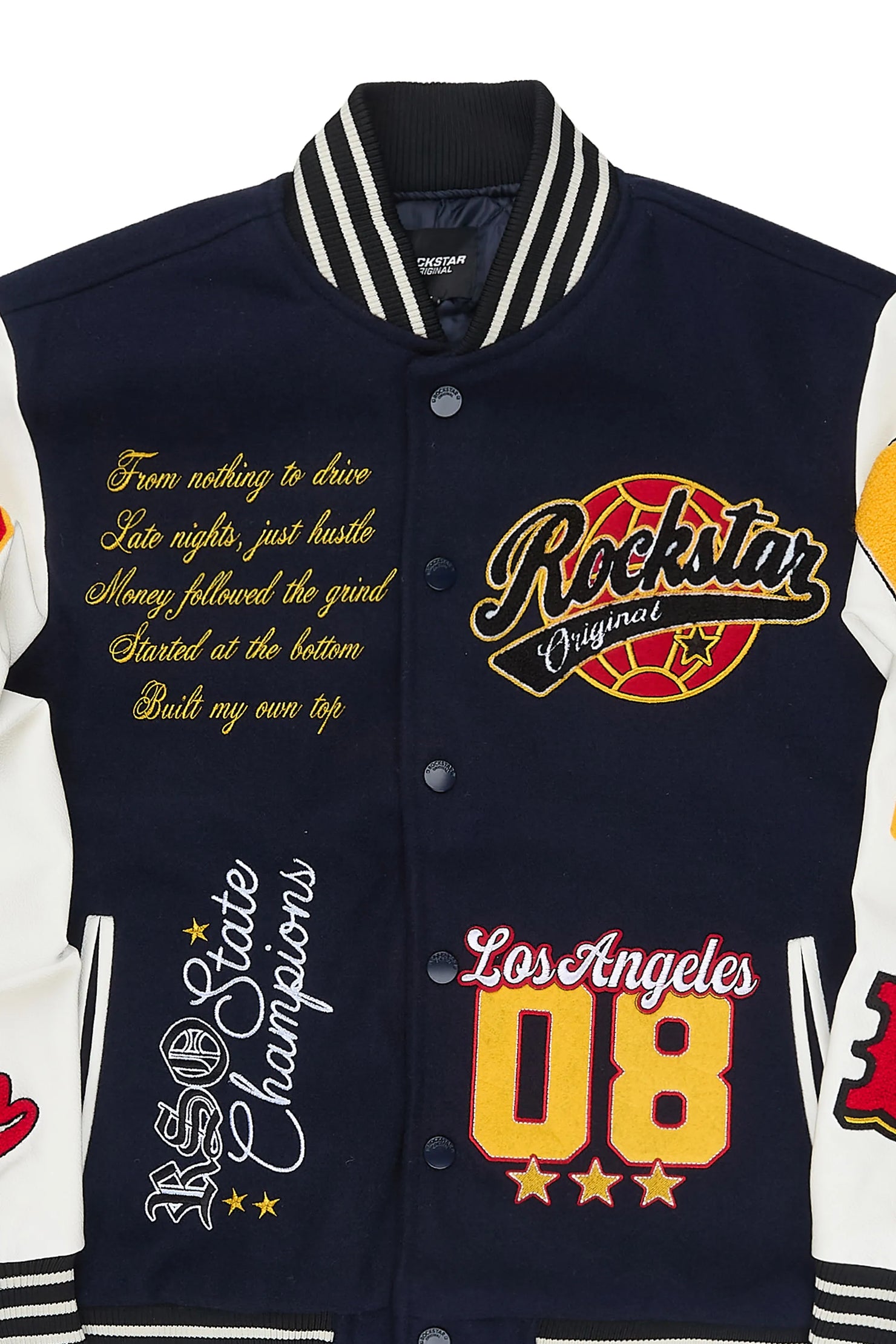 Griffith Navy Varsity Jacket