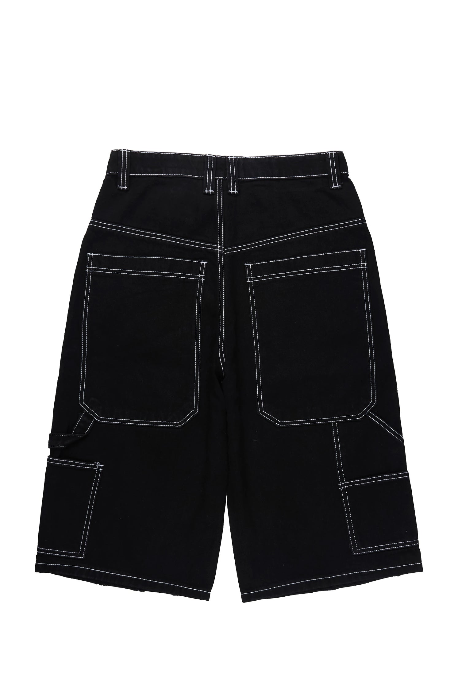 Nayse Black Denim Jort