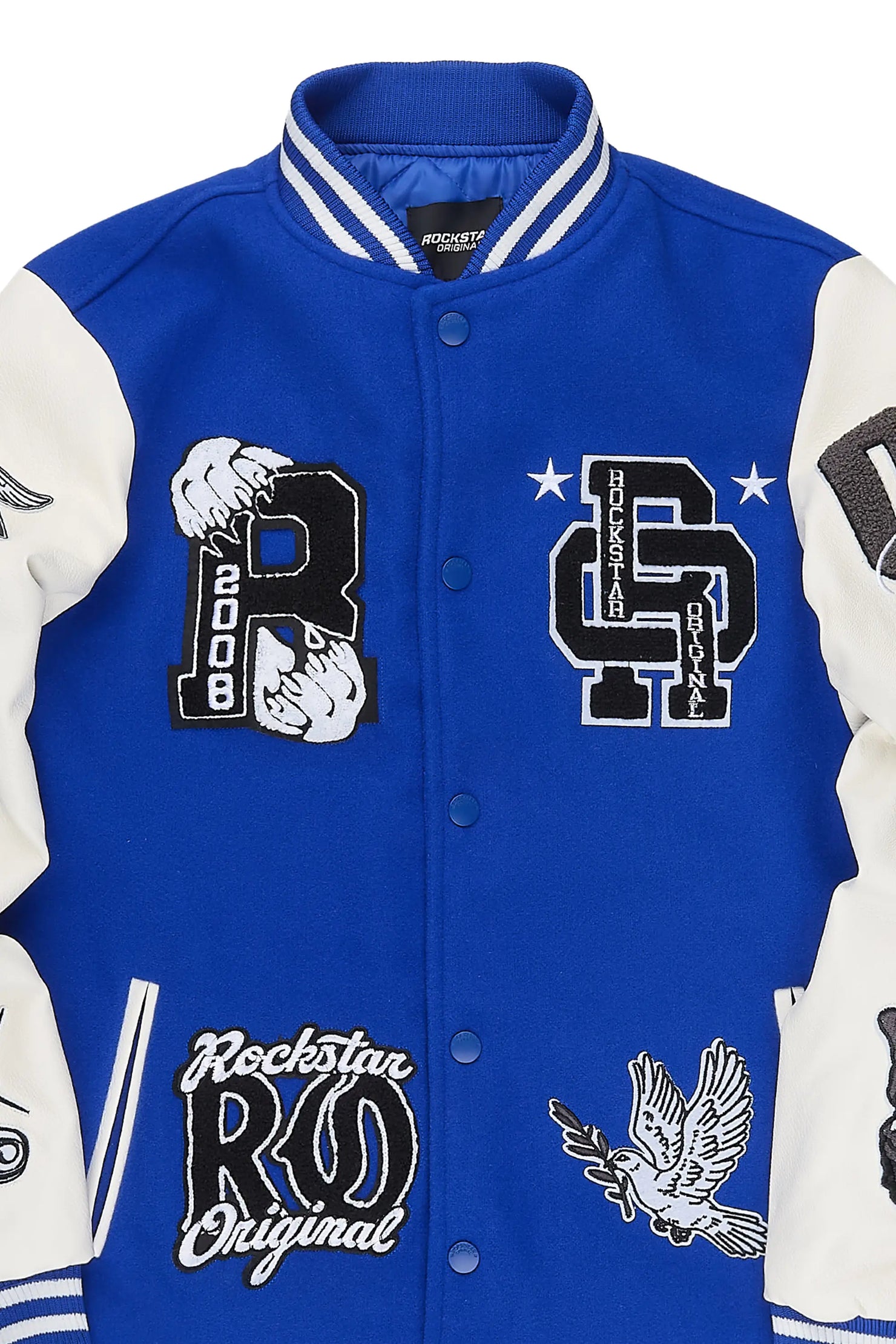Boys Igor Royal Blue Varsity Jacket