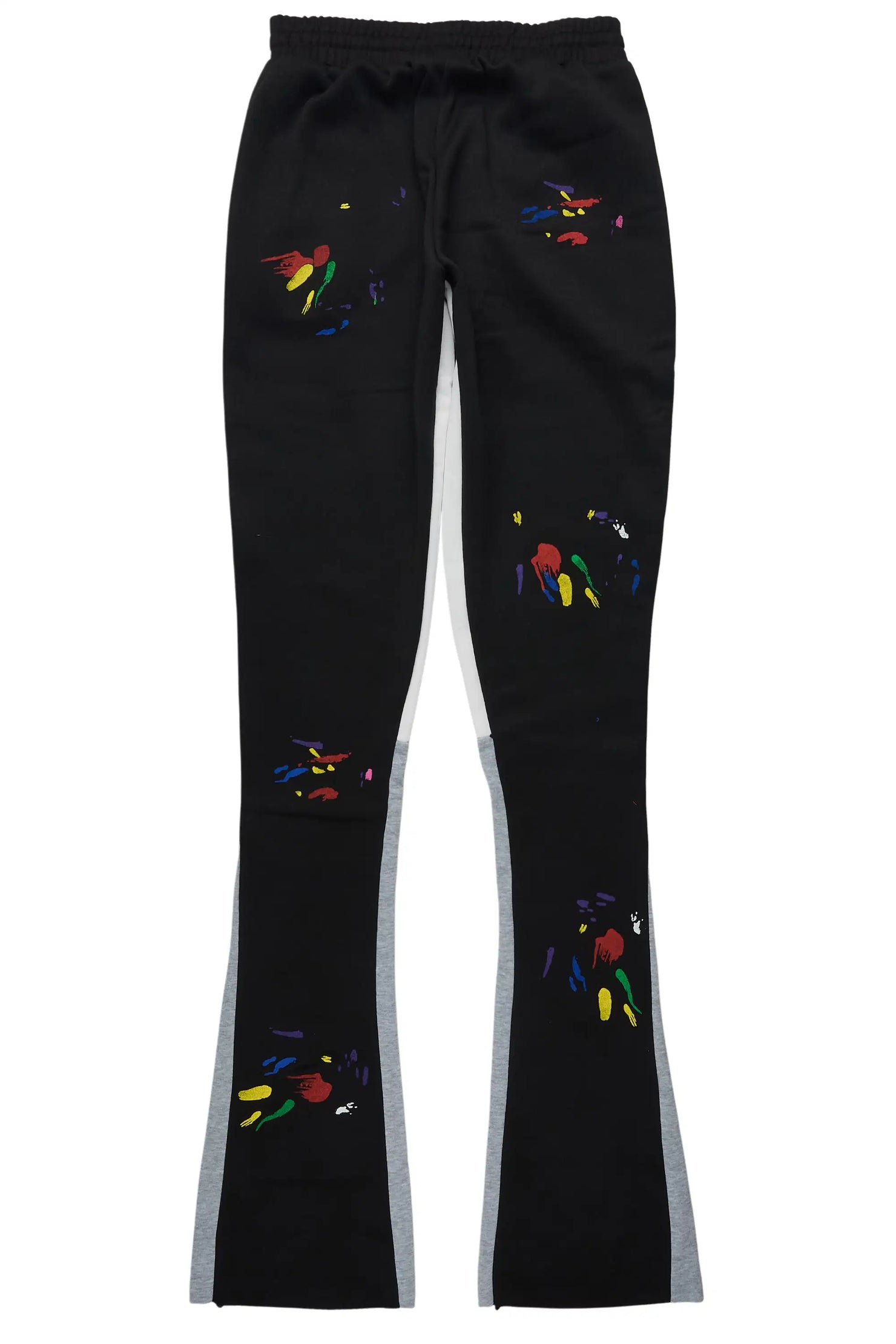 Karenthia 2.0 Black Stacked Track Pant