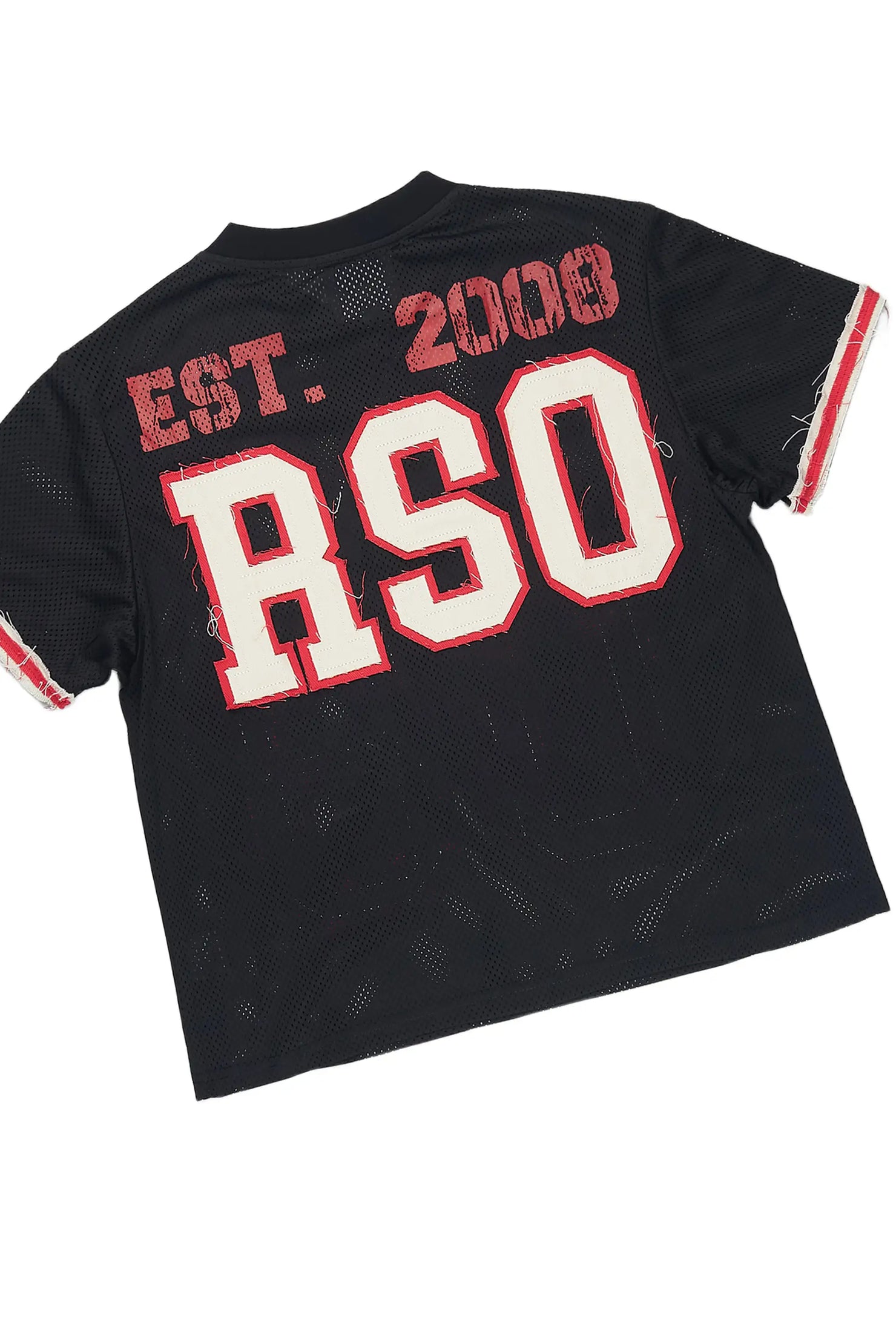Boys Deston Black/Multi T-Shirt/Short Set