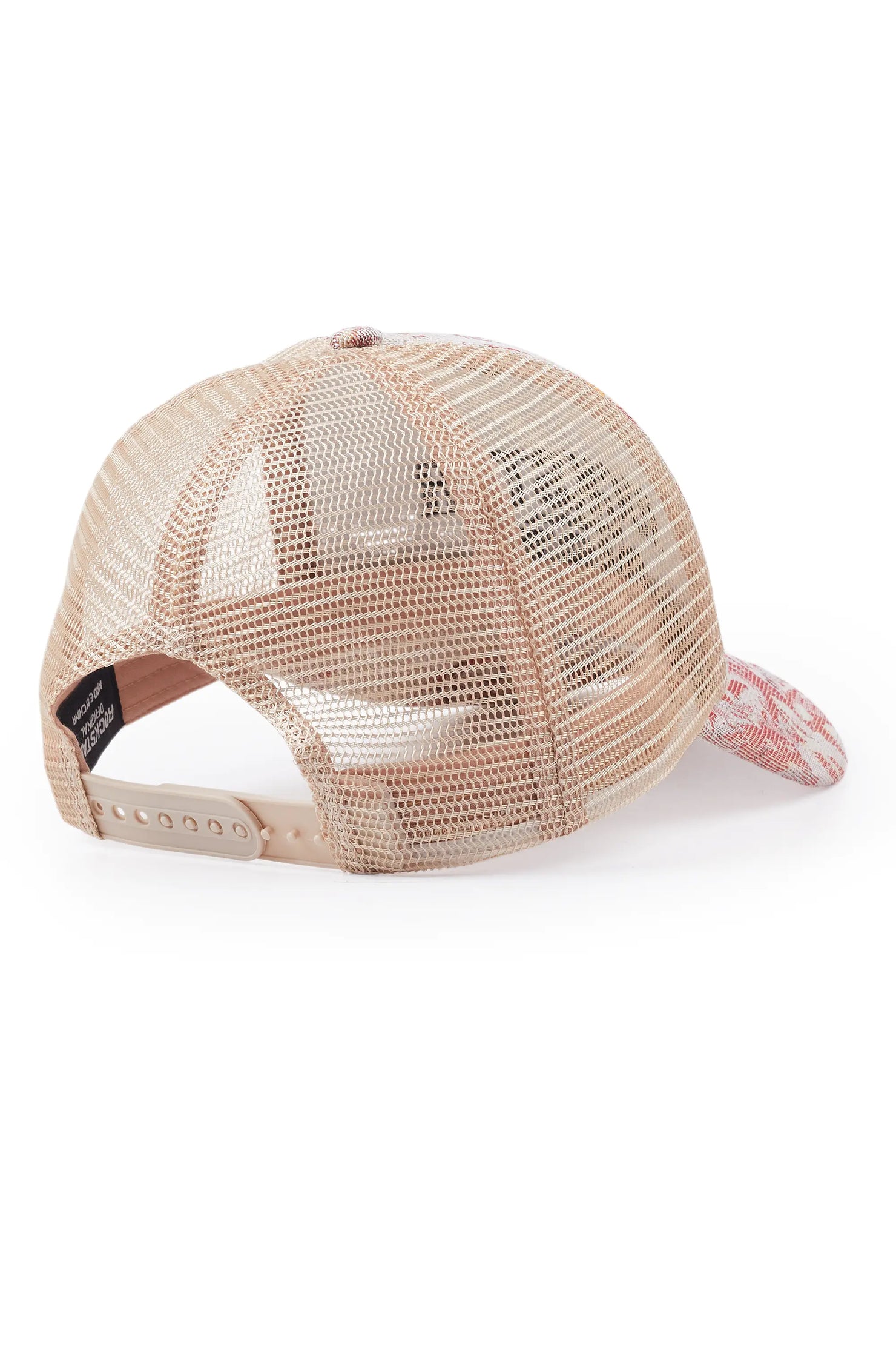 Teylor Pink Tapestry Trucker Hat