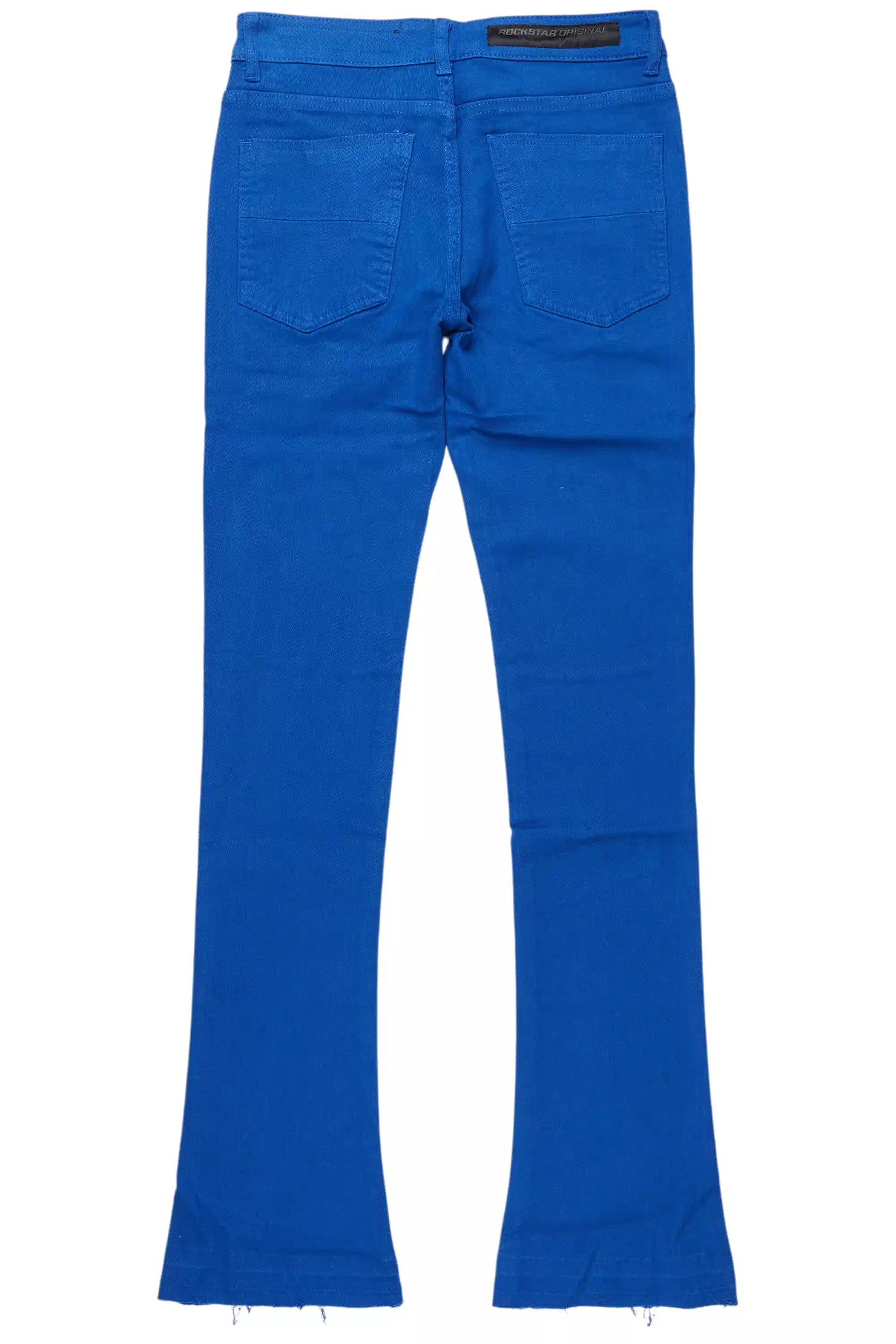 Dag Royal Blue Stacked Flare Jean