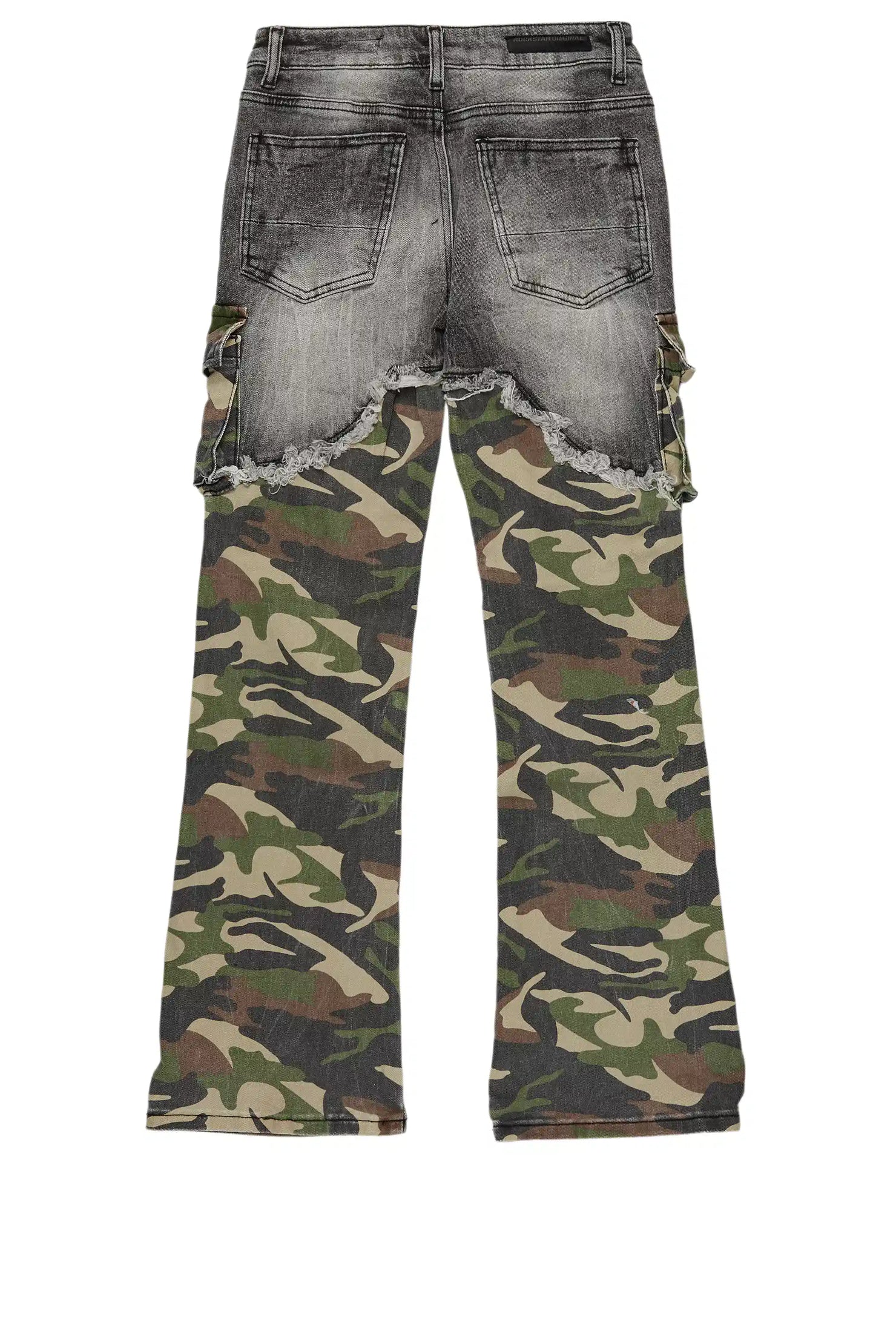 Boys Denka Grey Stacked Fit Jean