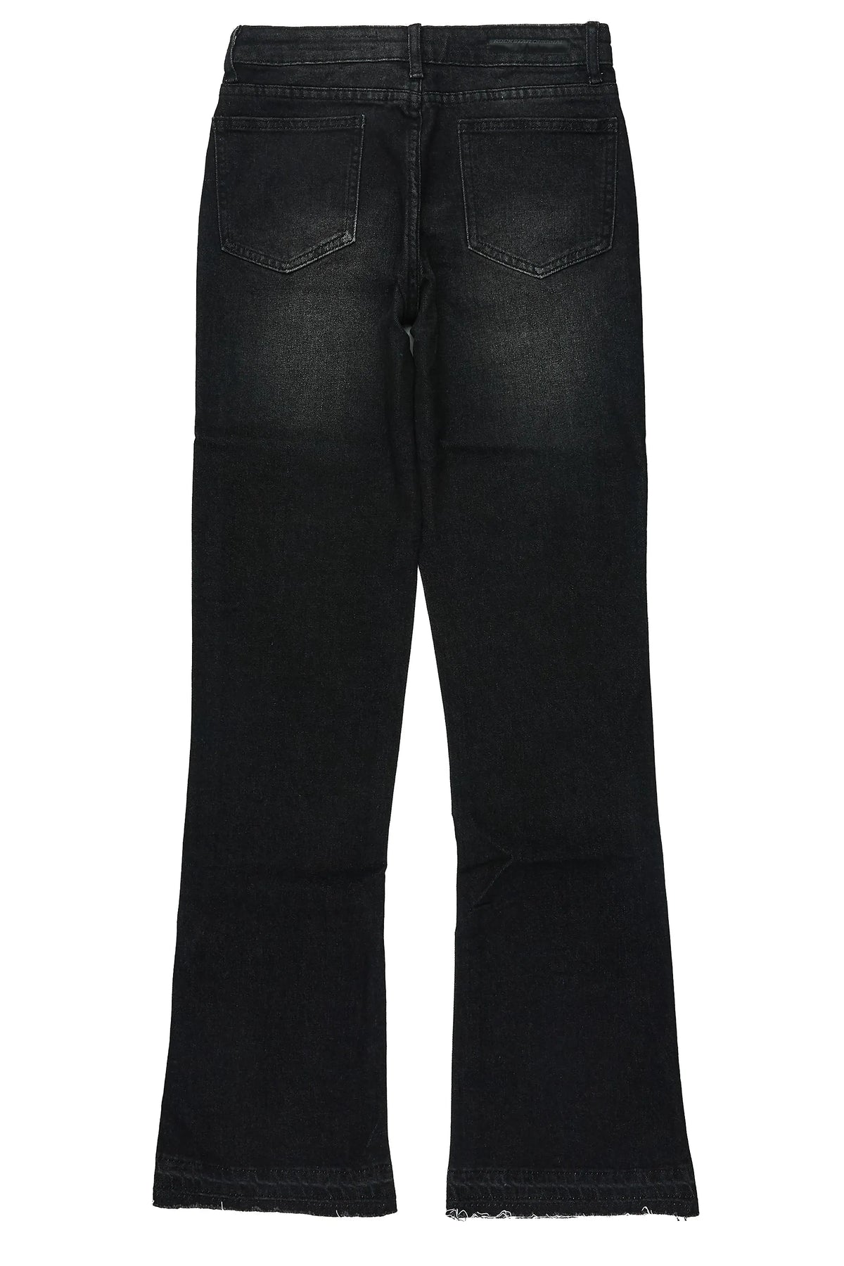 Boys Stellan Black 2.0 Stacked Flare Jean