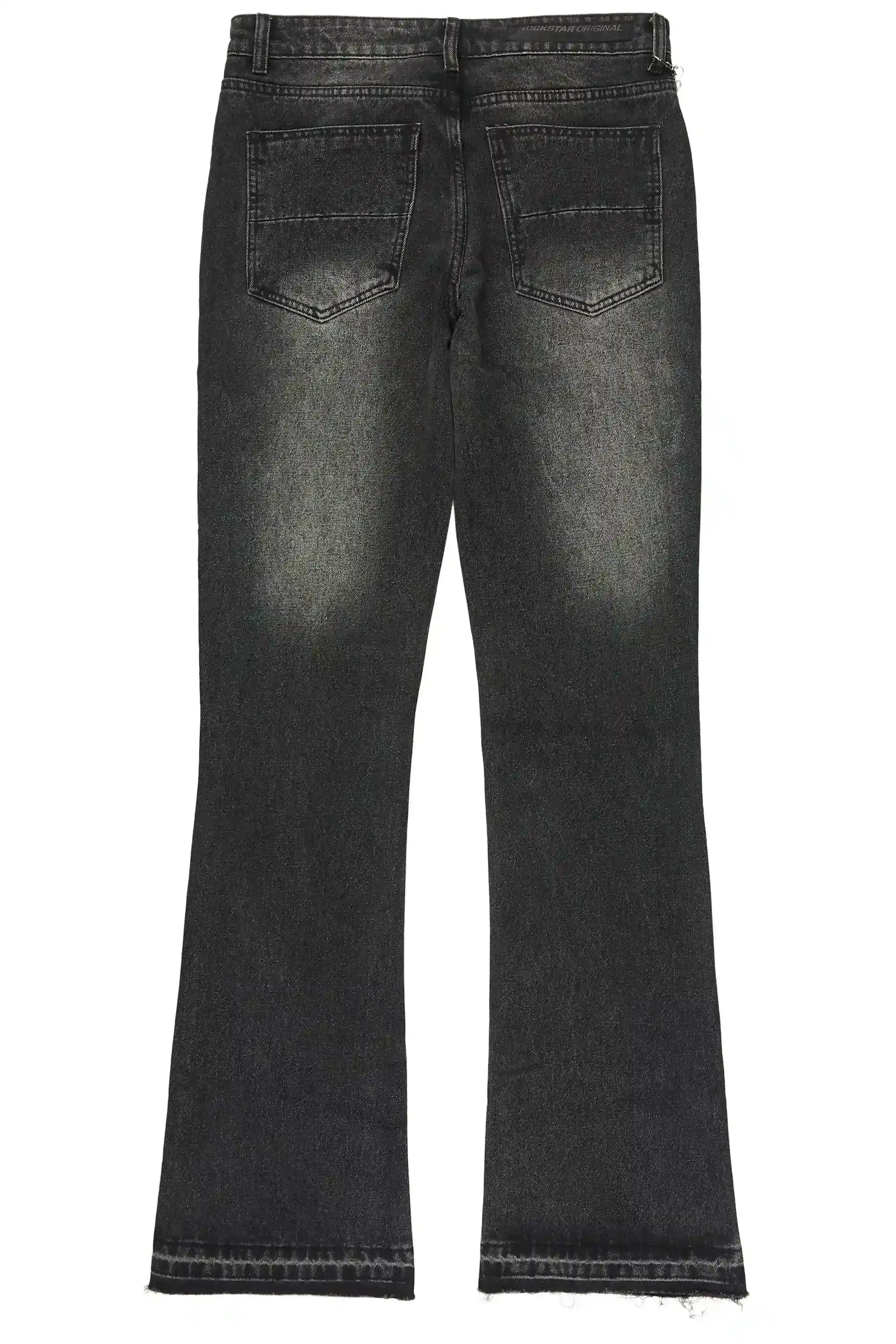 Tyce Black Pearl Stacked Fit Jean