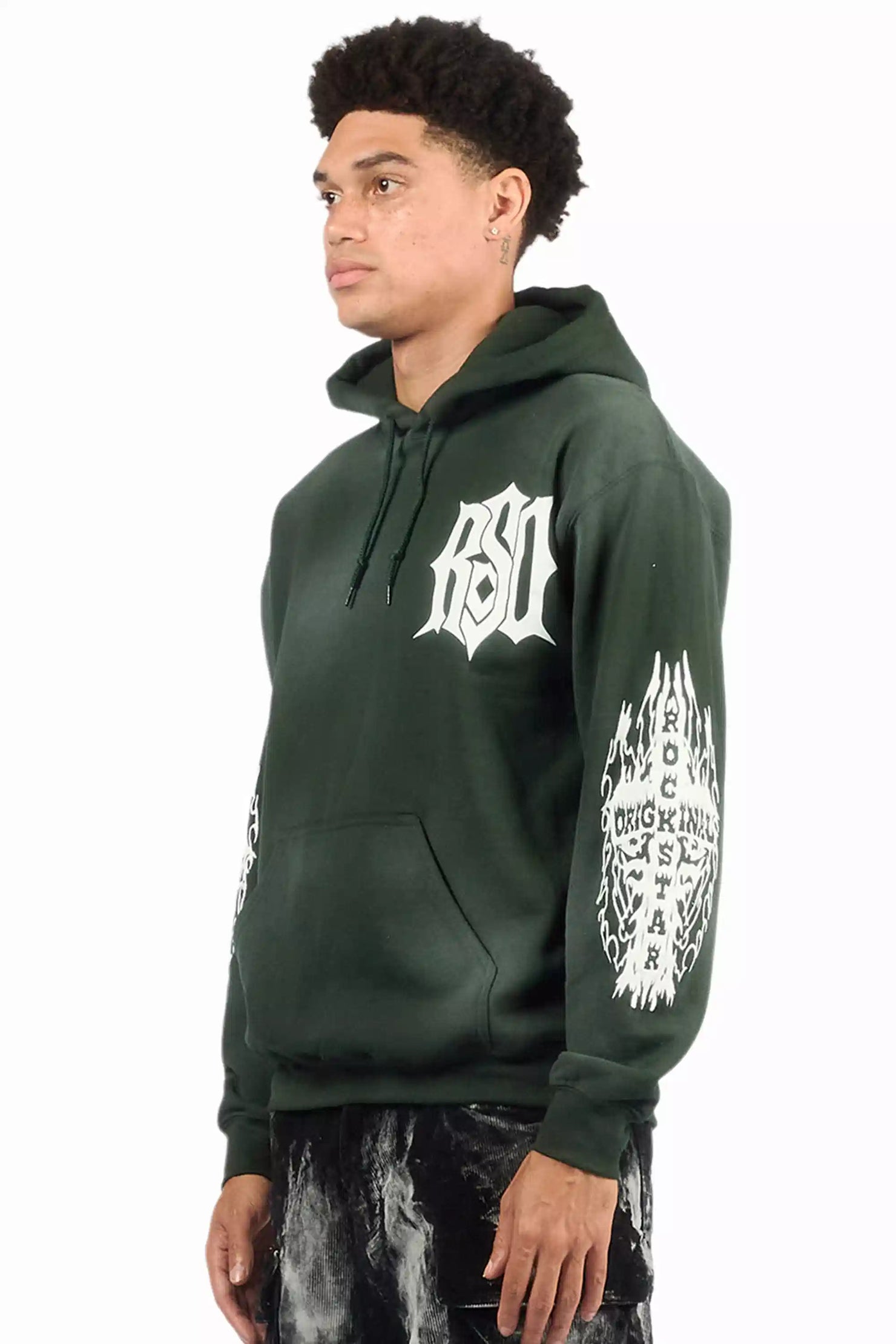 Lyrex Green/White Graphic Hoodie