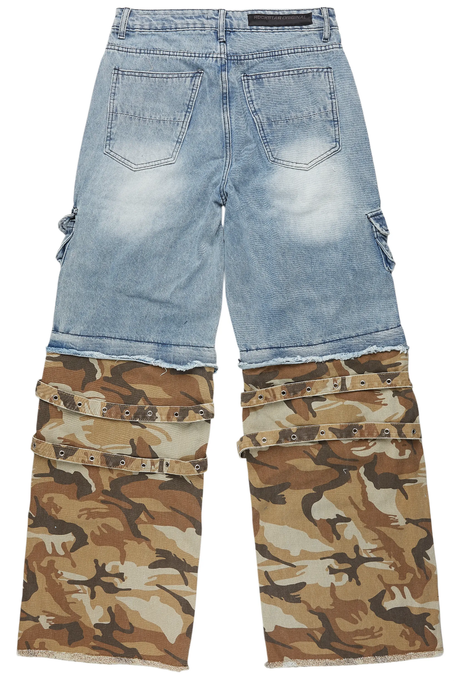 Exxus Light Blue Baggy Fit Jean