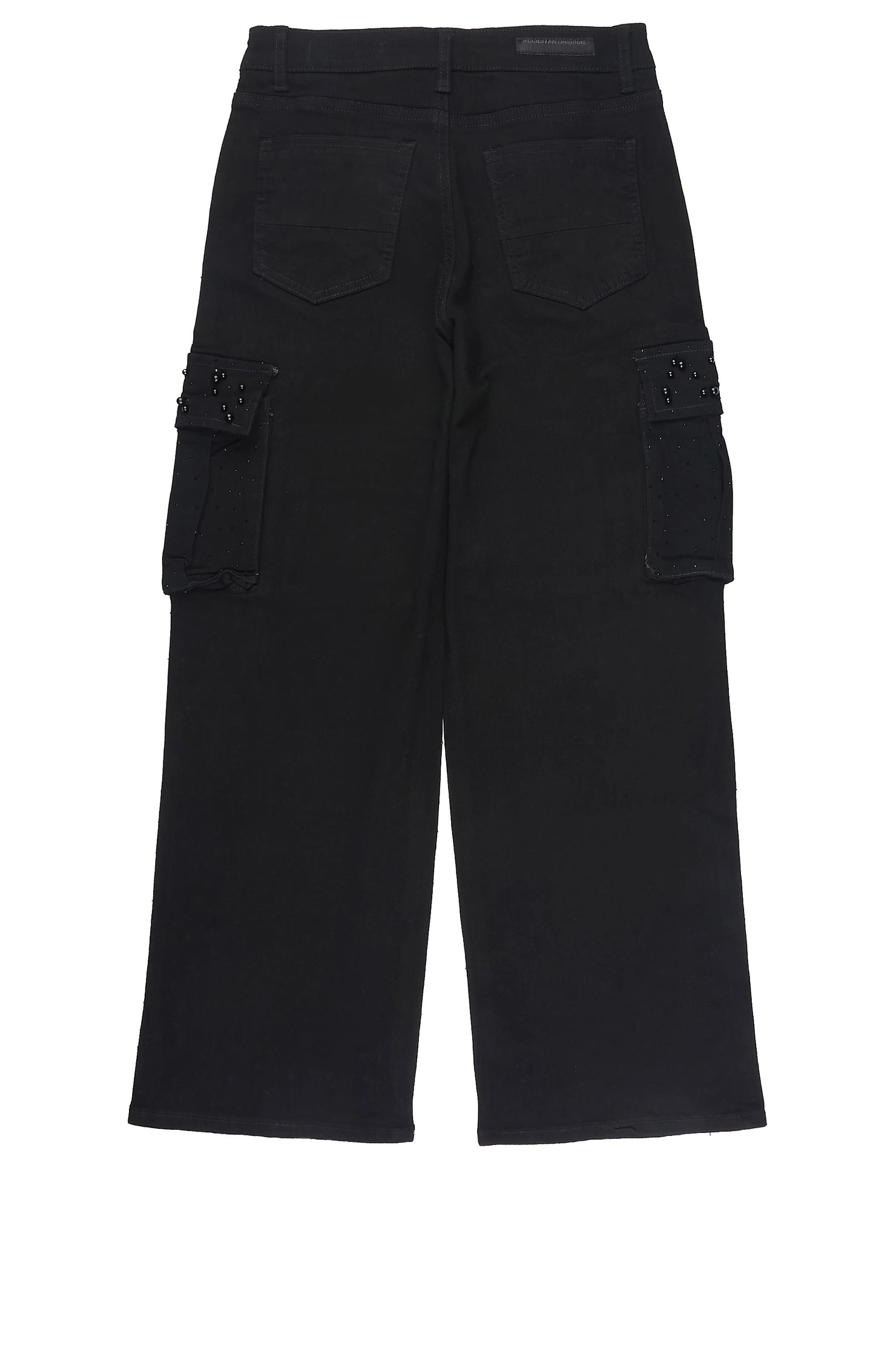 Boys Bryx Black Pearl Baggy Fit Jean