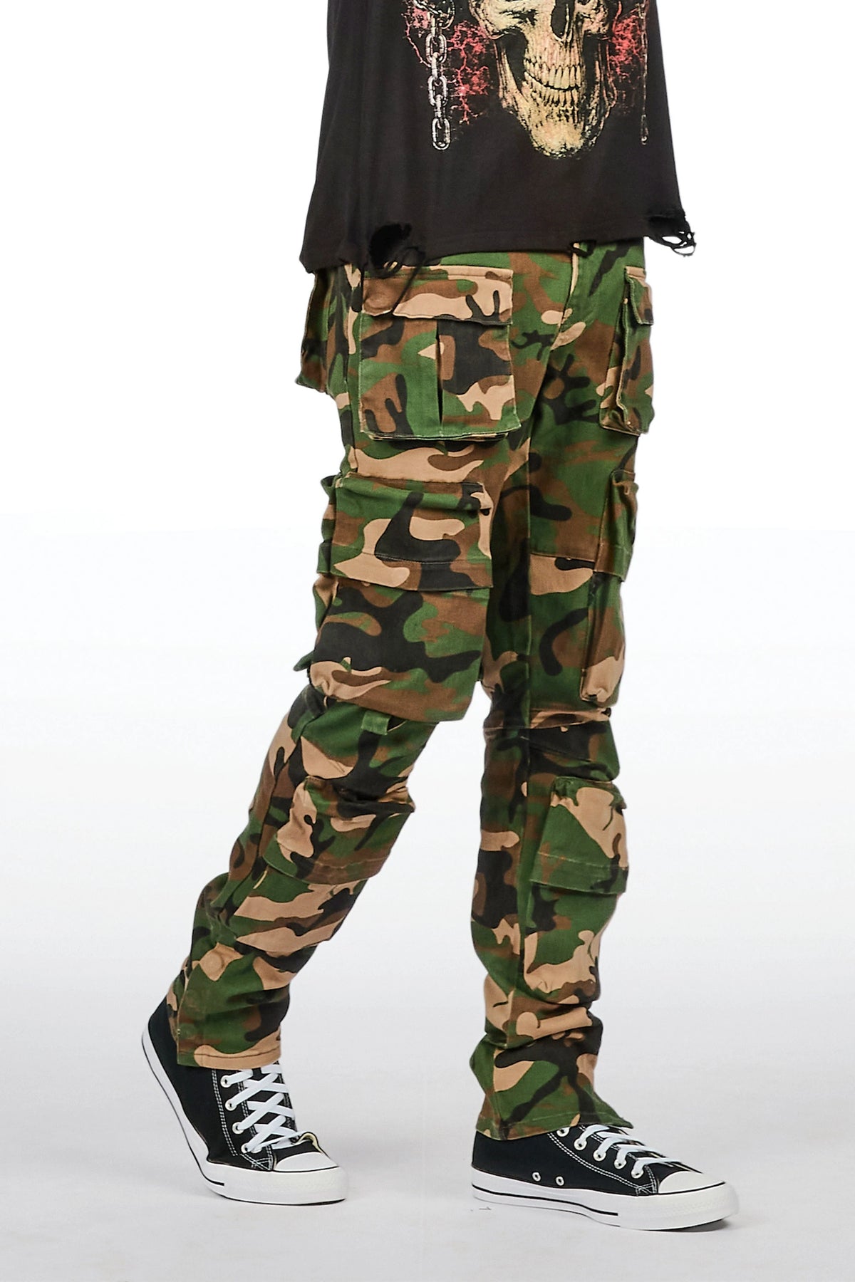 Shepard Camo Cargo Skinny Fit Jean