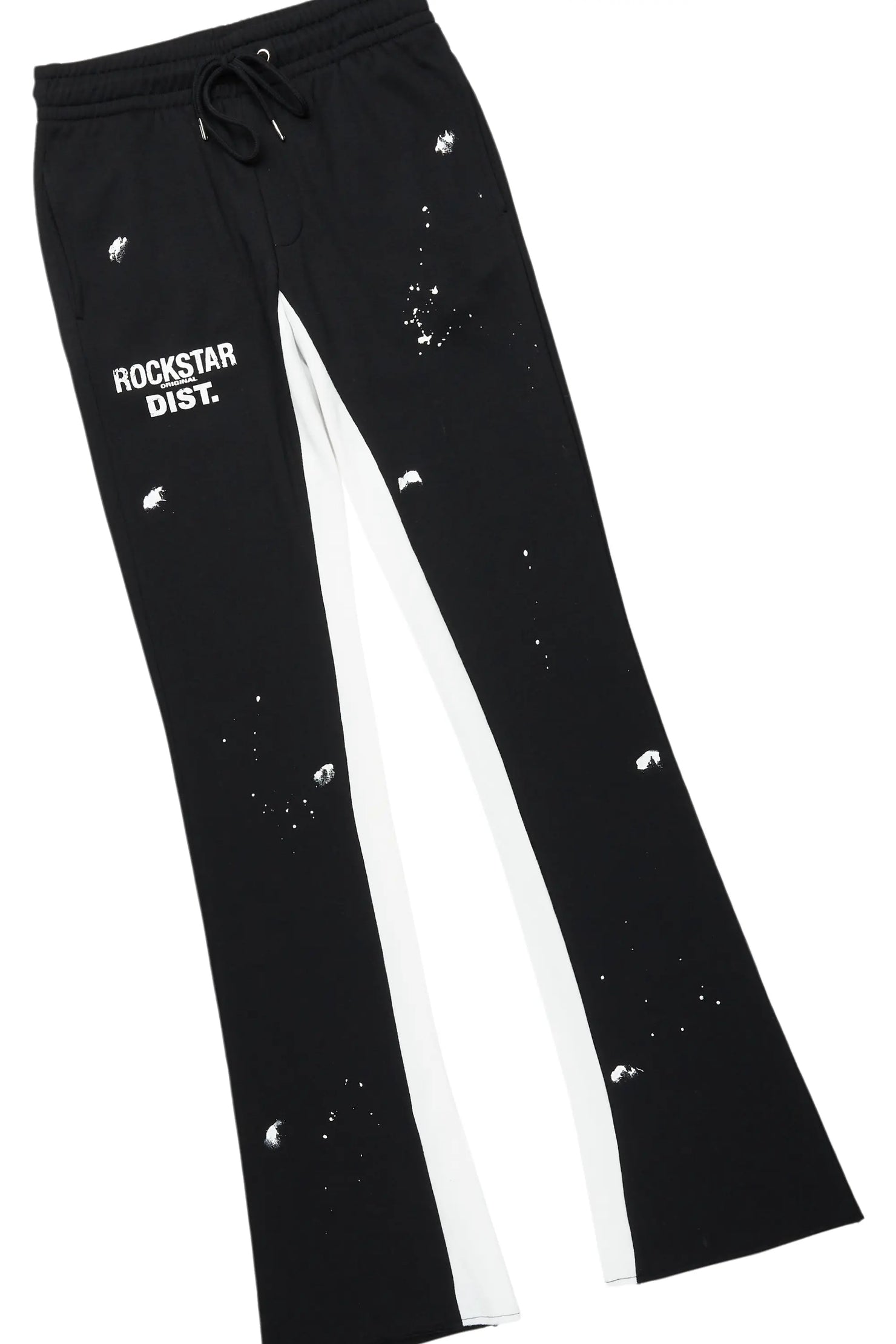 Raffer Black Long Sleeve T-Shirt/Baggy Pant Set