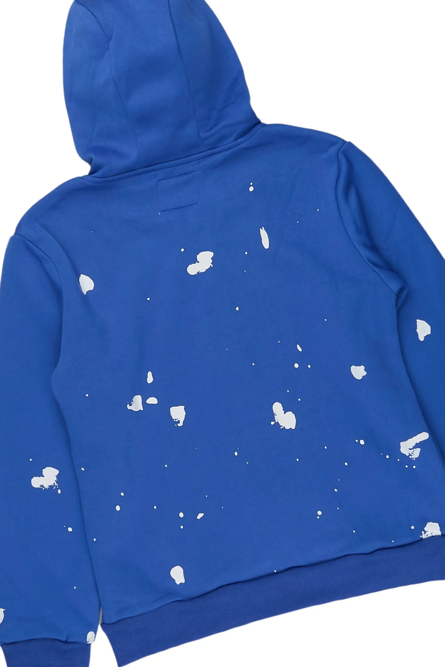 Girls Halloway Royal Blue Zip Up Stacked Flare Track Set