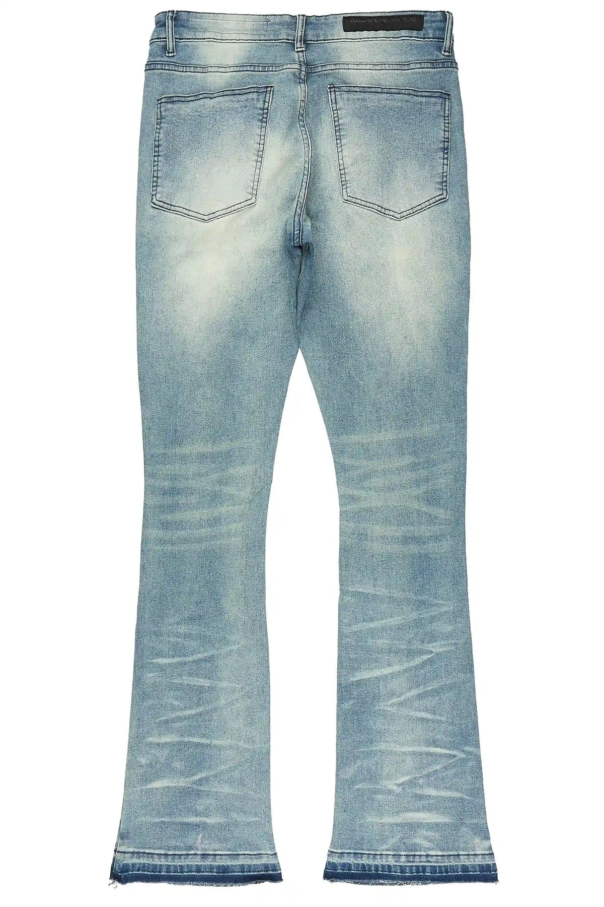 Plumm Medium Blue Stacked Jean