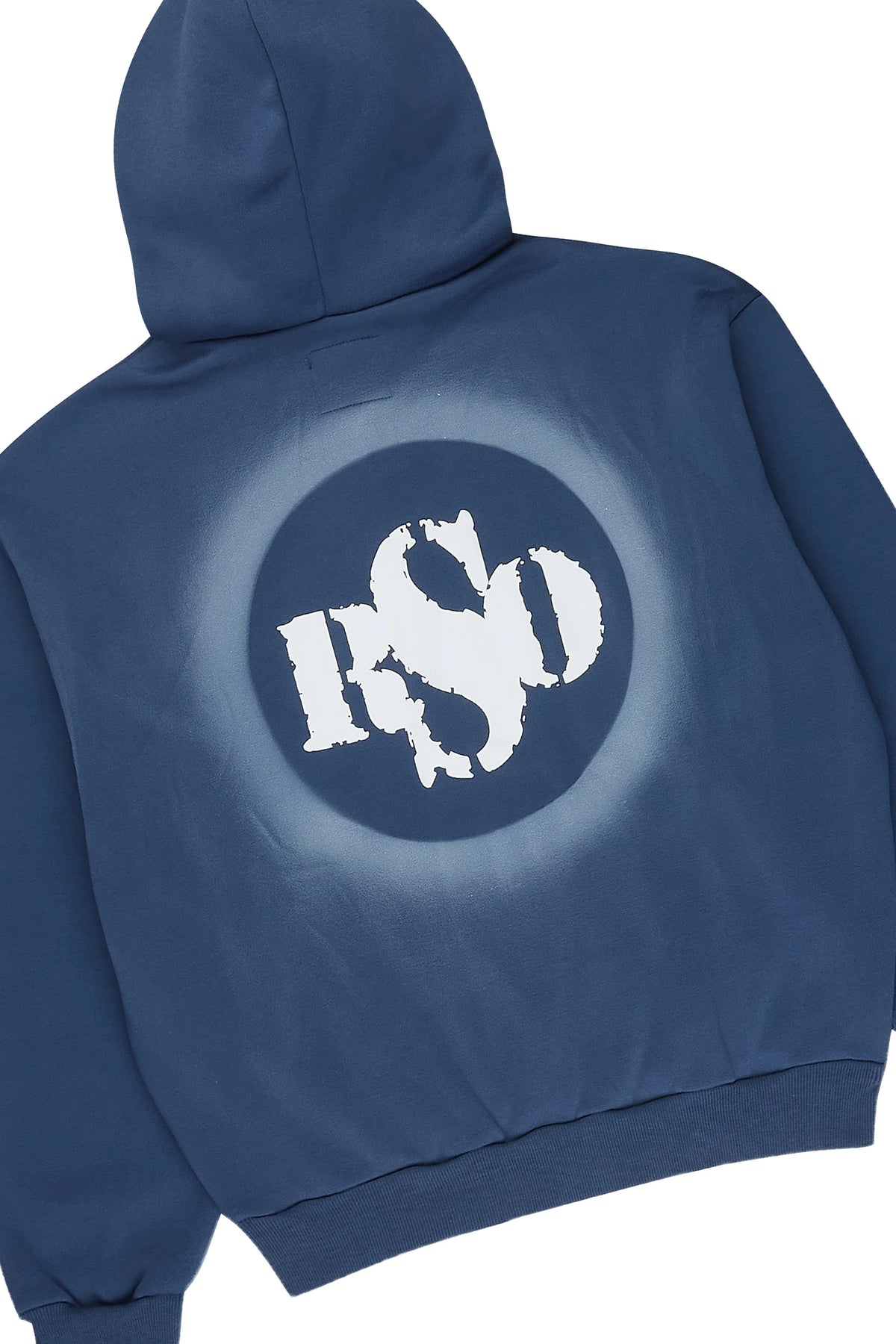 Boys Soler Navy Hoodie Stacked Track Set