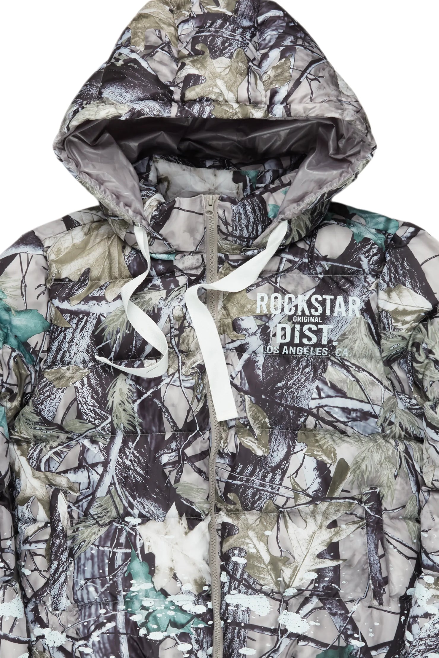 Art Dist. 2.0 Tree Camo Puffer Jacket