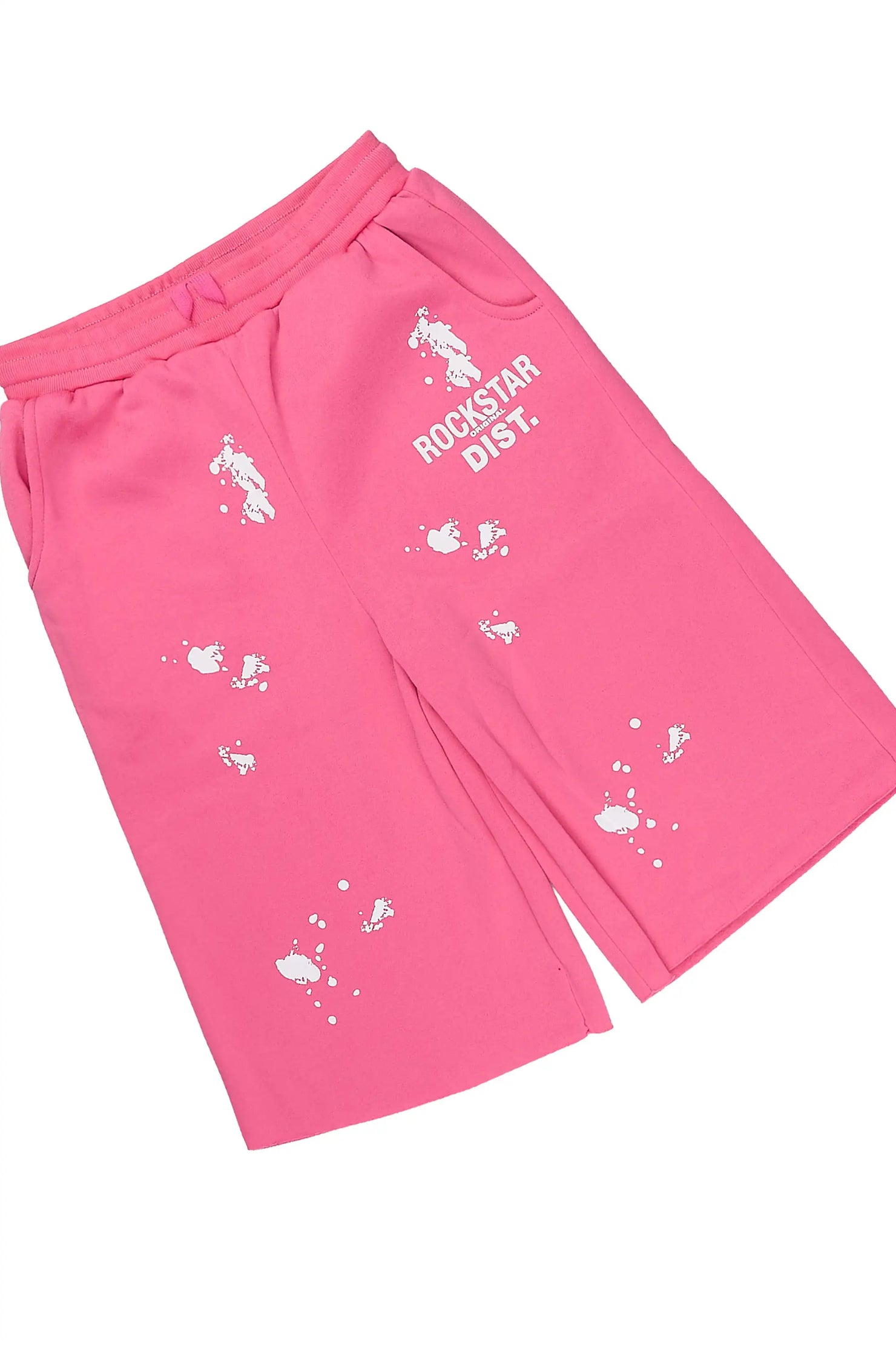 Girls Rafaela Pink/Pink T-Shirt Jort Set