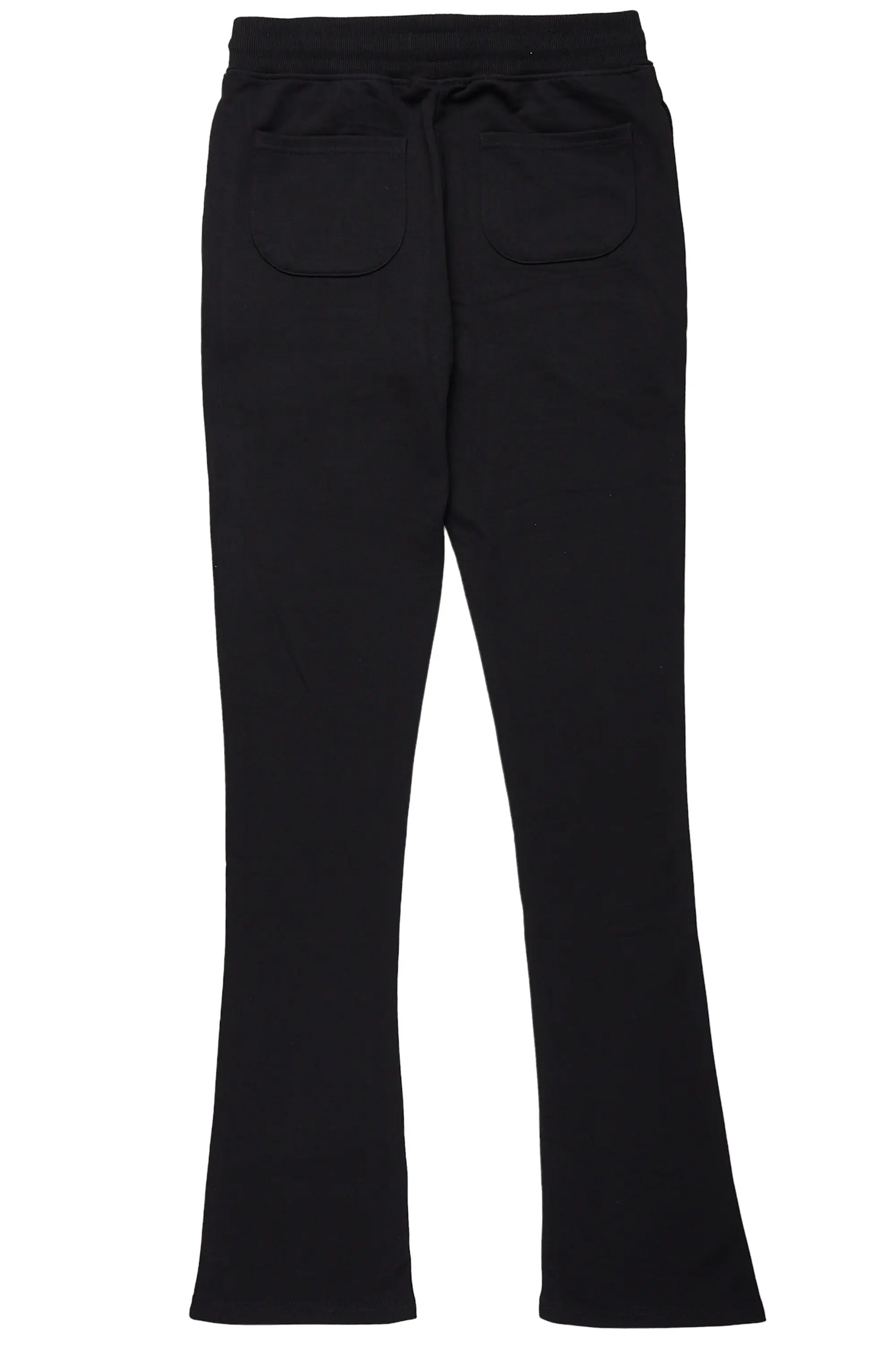 Alpine Black Stacked Flare Pant
