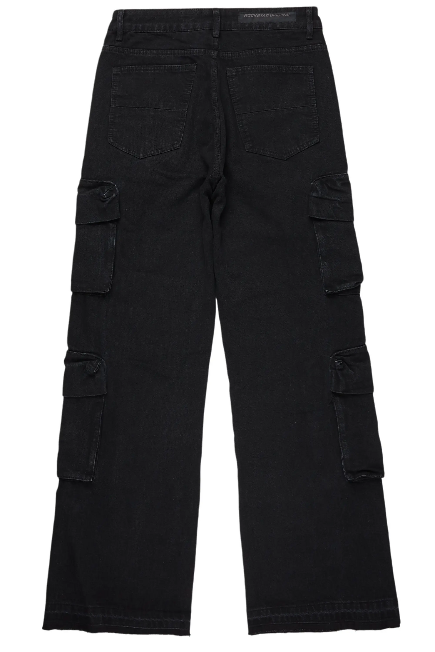 Peppe Black Baggy Fit Jean