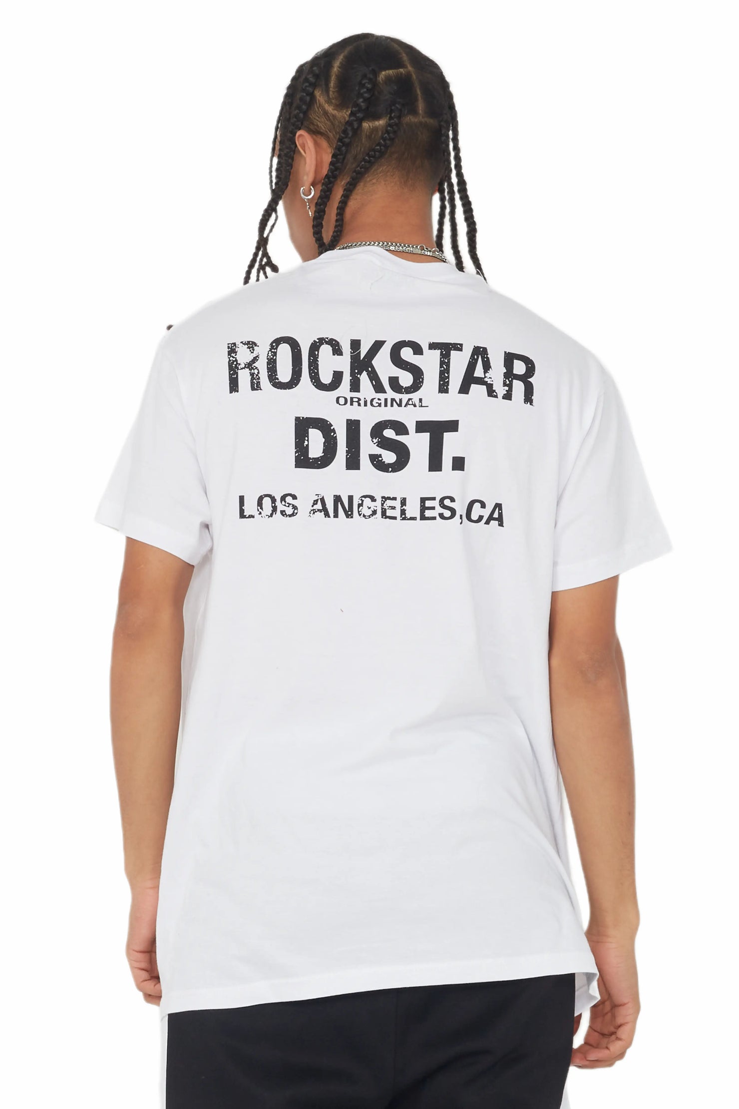 Lake White/Black Graphic T-Shirt