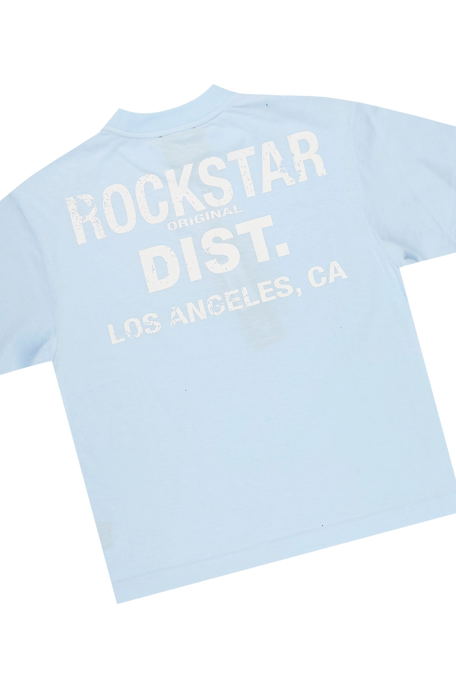 Finn Light Blue T-Shirt Jort Set