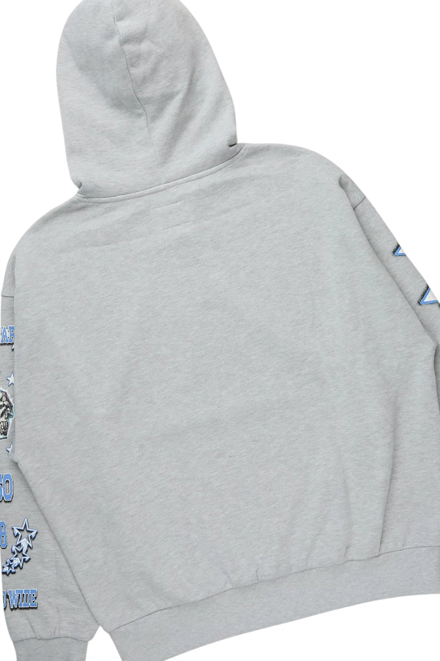 Marxe Heather Grey Hoodie/Baggy Pant Track Set