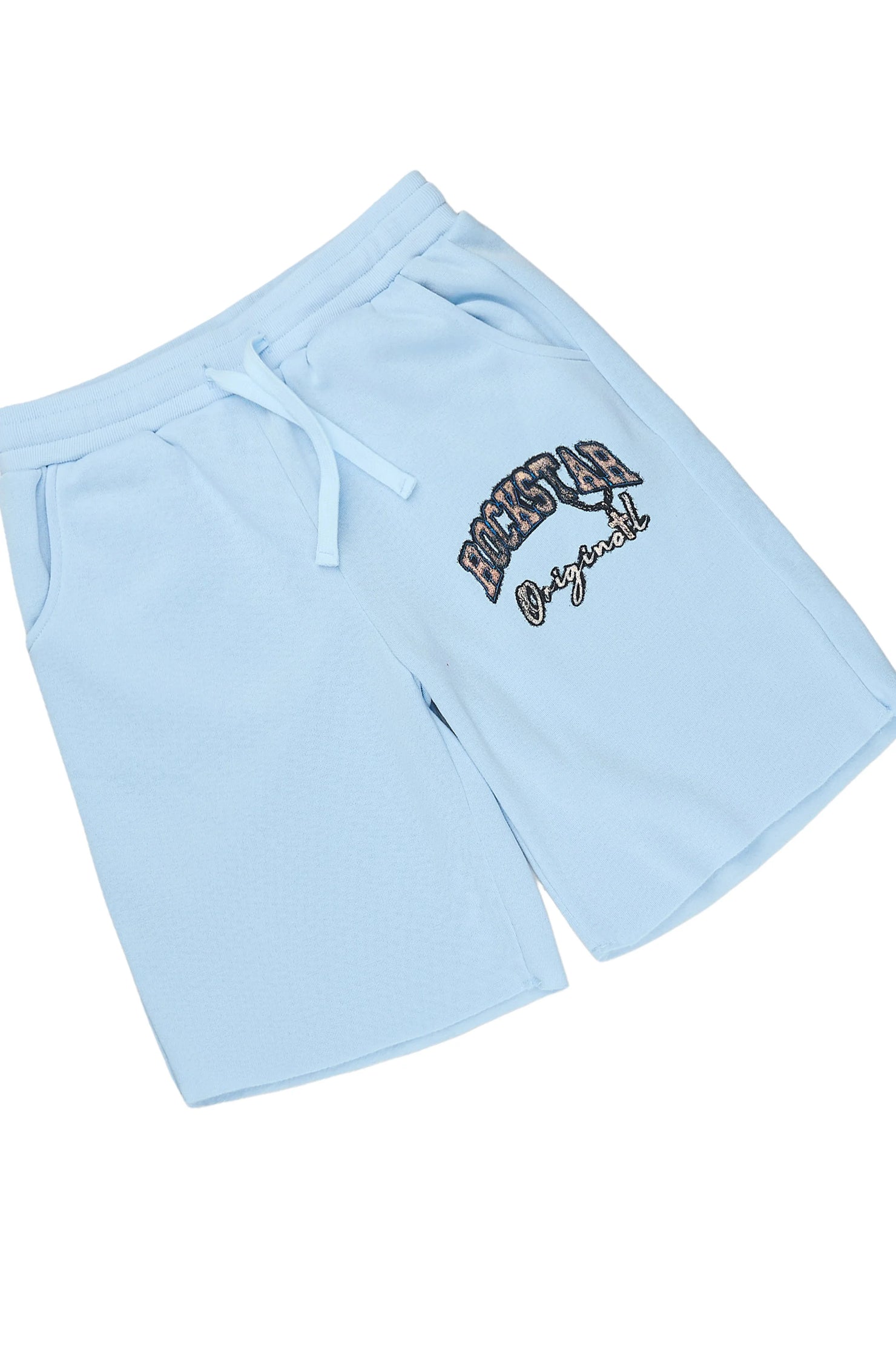 Boys Deiter Baby Blue T-Shirt Short Set